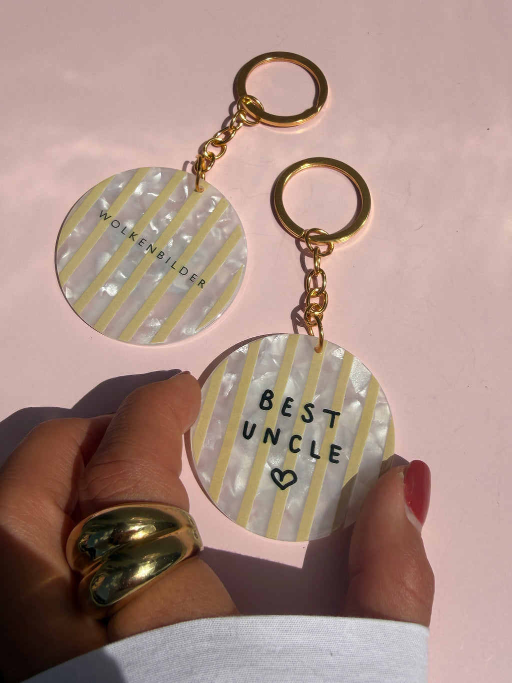 Keychain "Best Uncle"