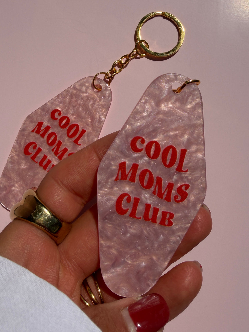 Keychain "Cool Moms Club"