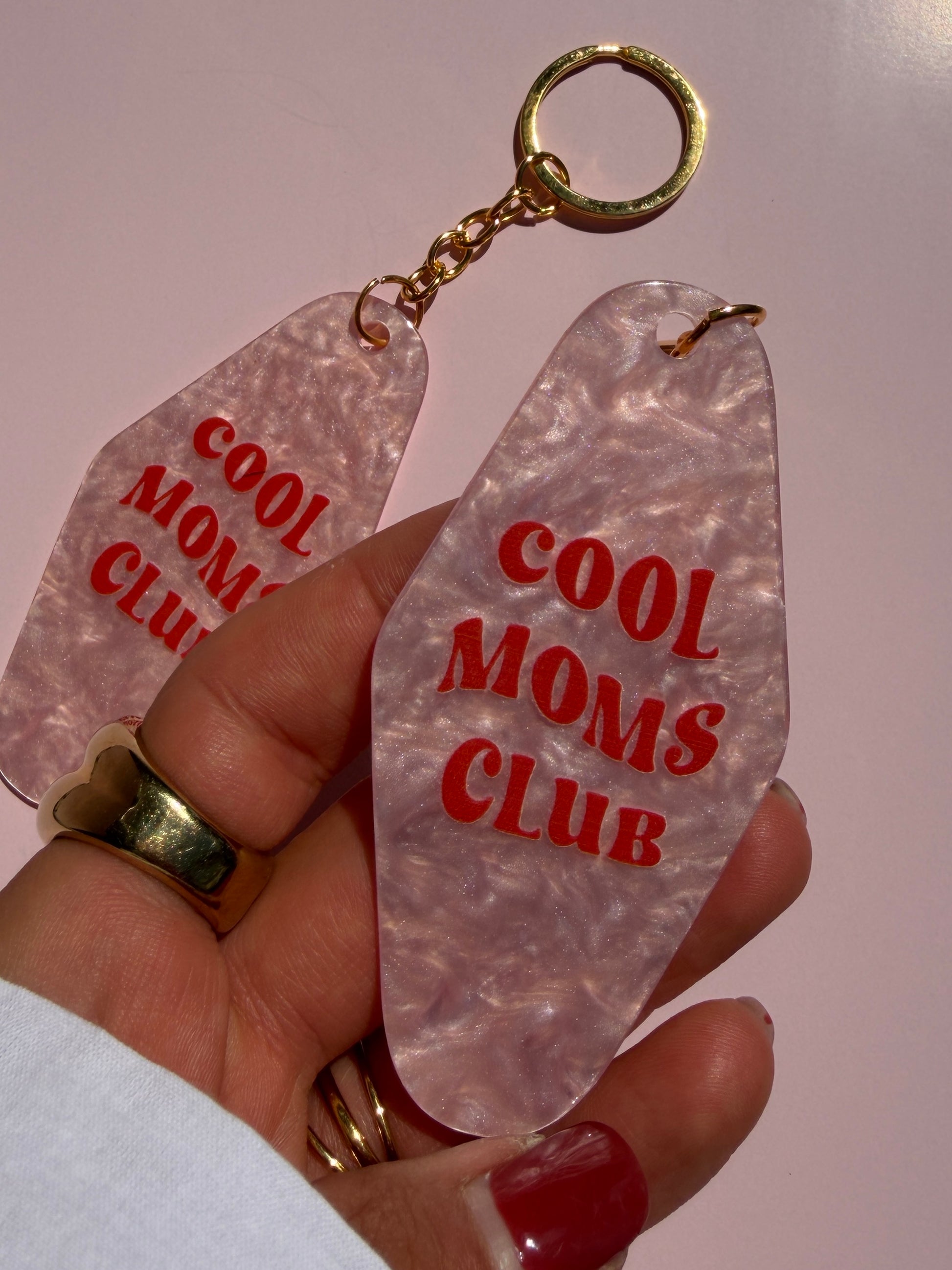 Keychain "Cool Moms Club"