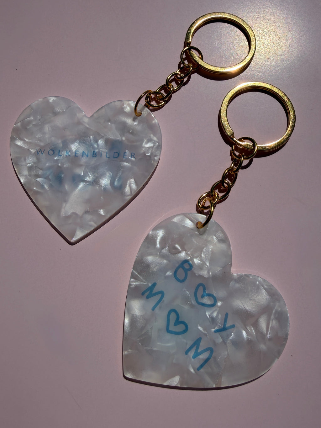 Keychain "BOY MOM"