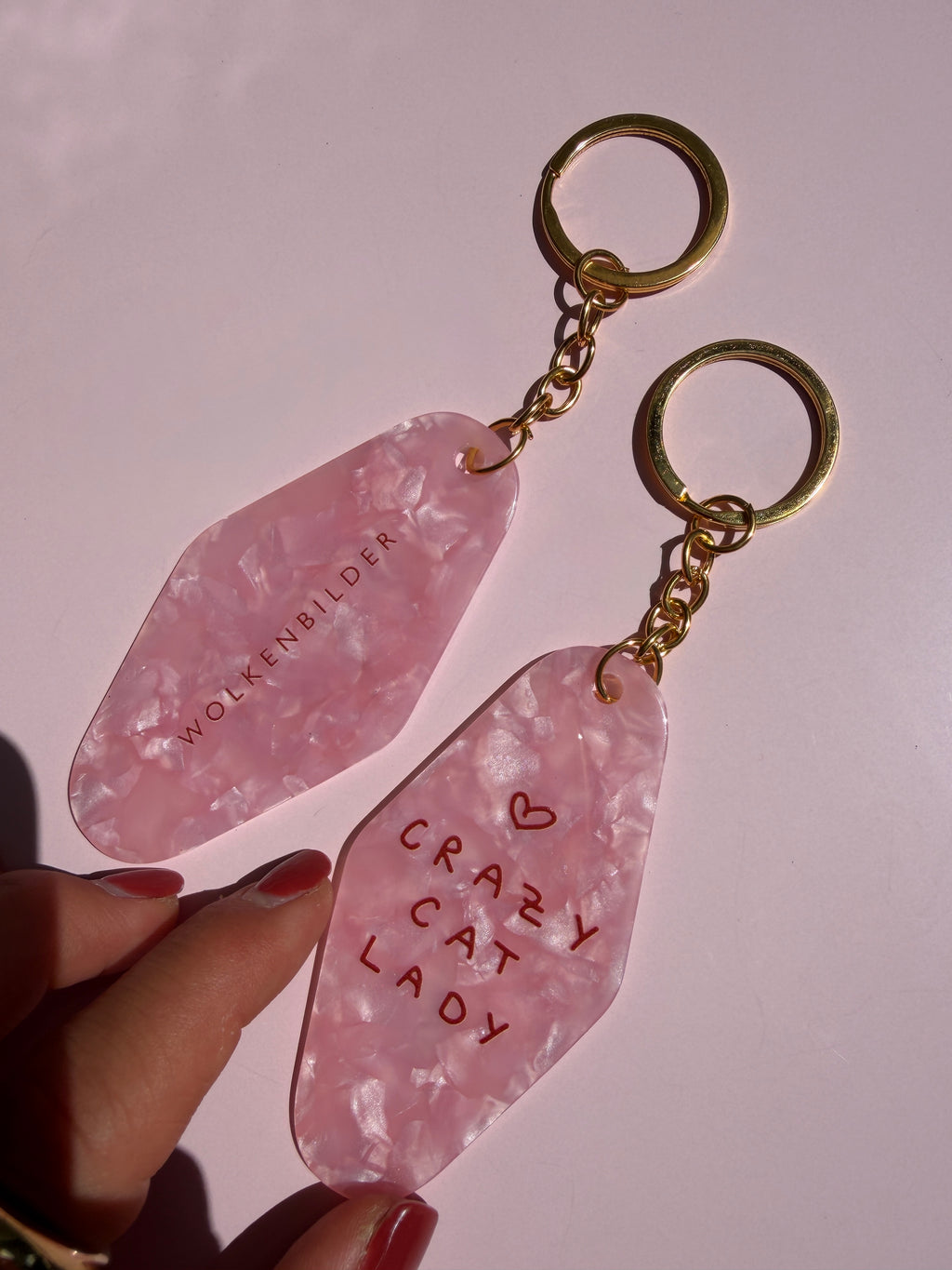 Keychain "CAT MOM"