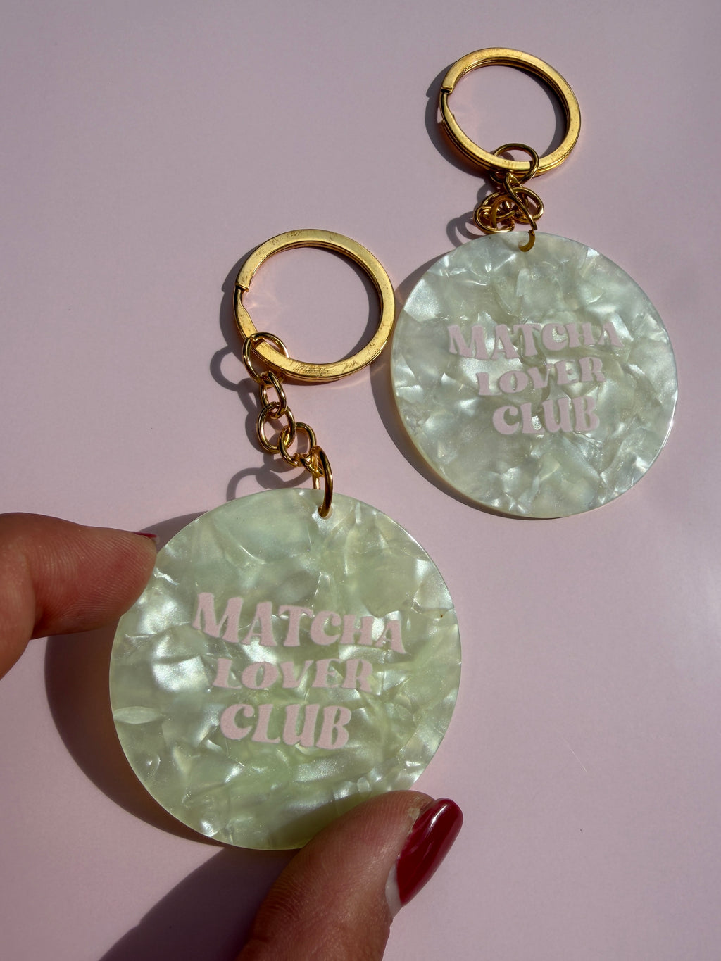 Keychain "Matcha Lover Club"