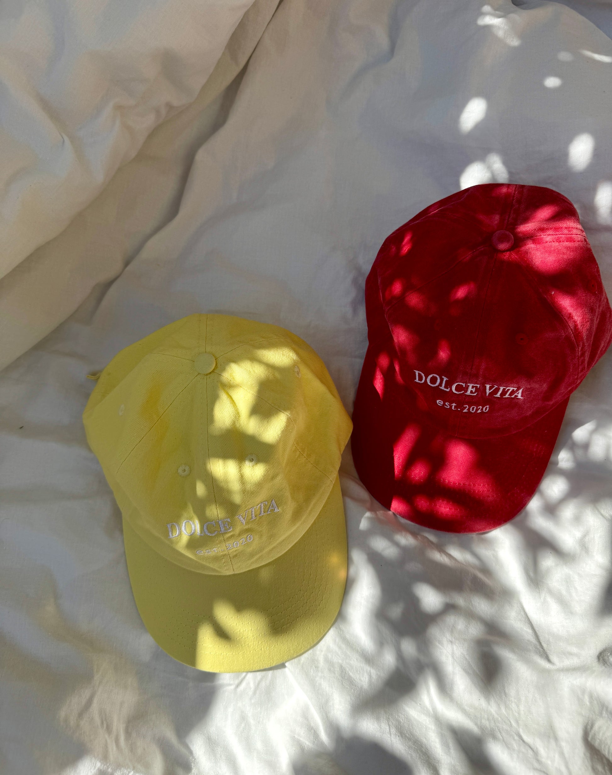 Cap "Dolce Vita" yellow