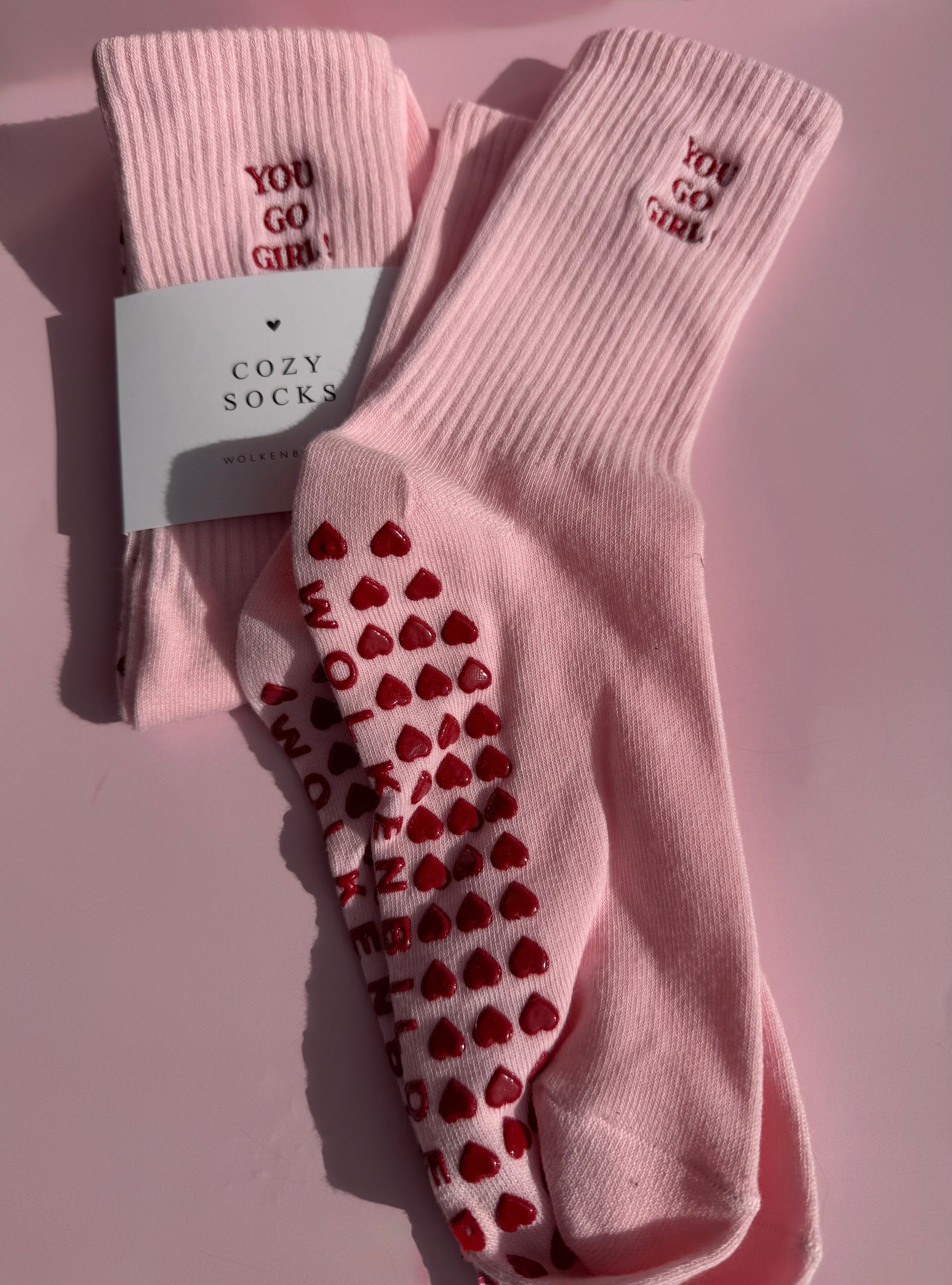 PILATES Socks "YOU GO GIRL"