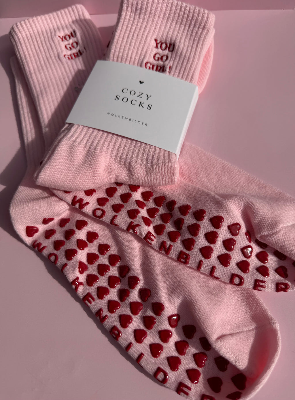 PILATES Socks "YOU GO GIRL"