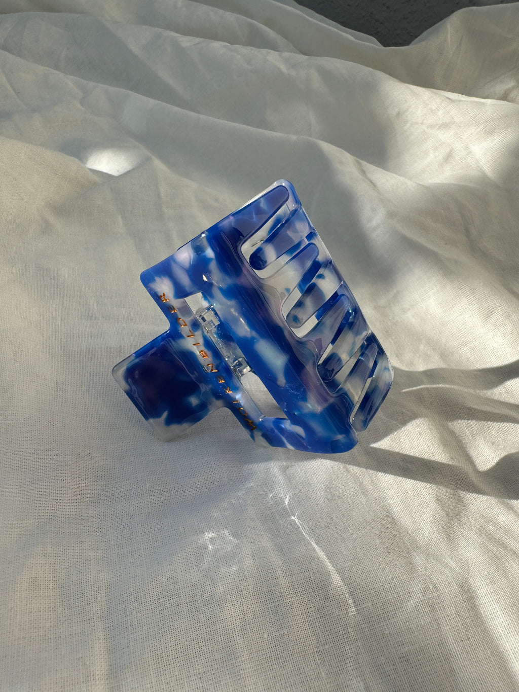 Marmorierte Haarklammer "ADRIANA"