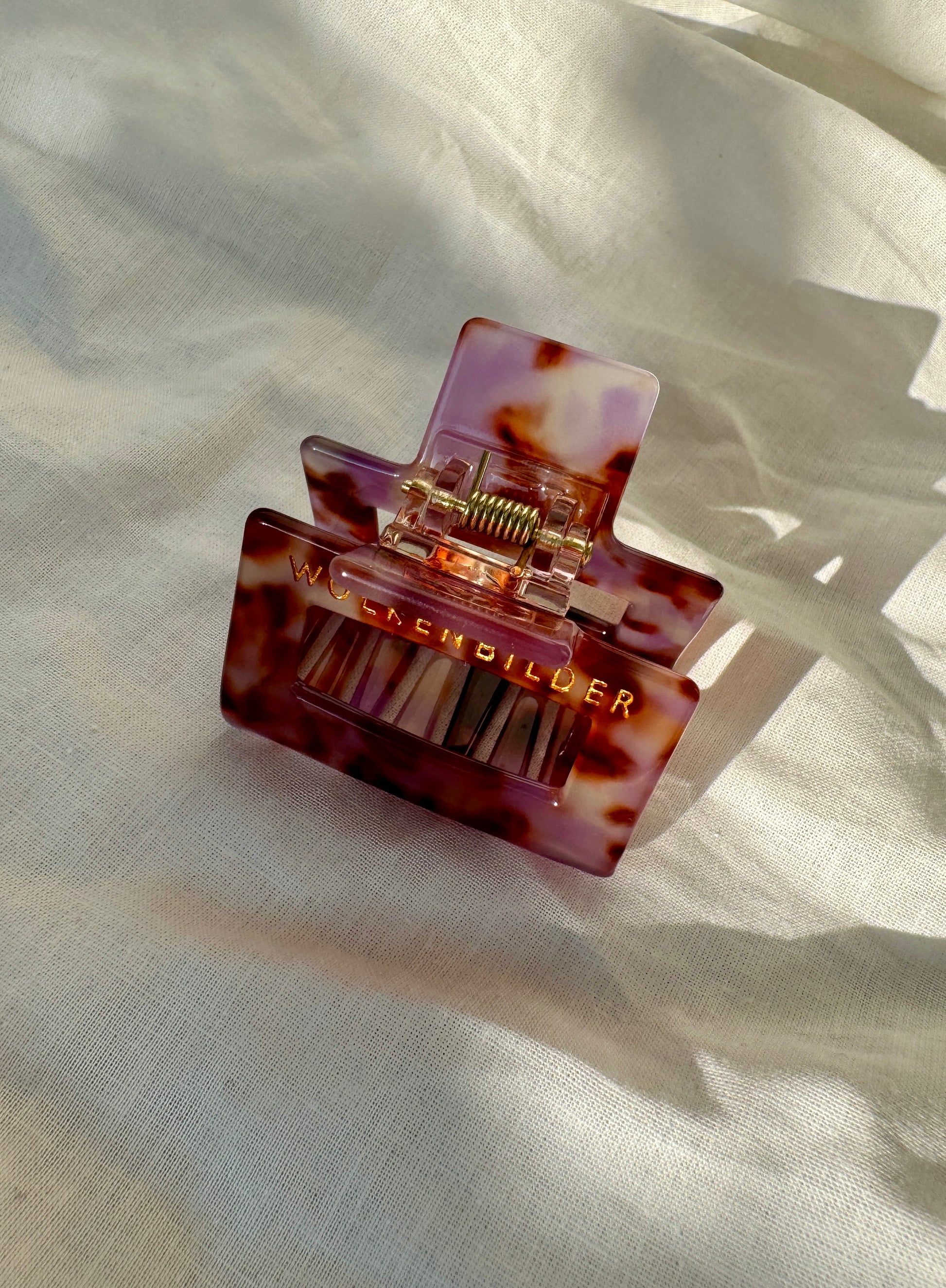 Marmorierte Haarklammer "CARLA"