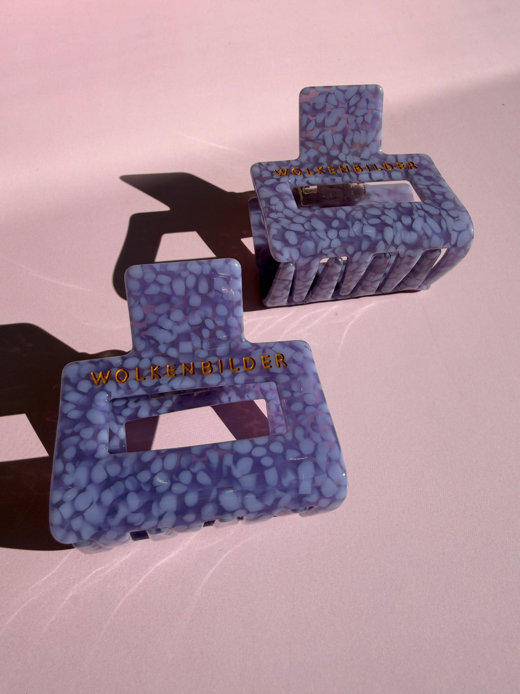 Marmorierte Haarklammer "Taily"