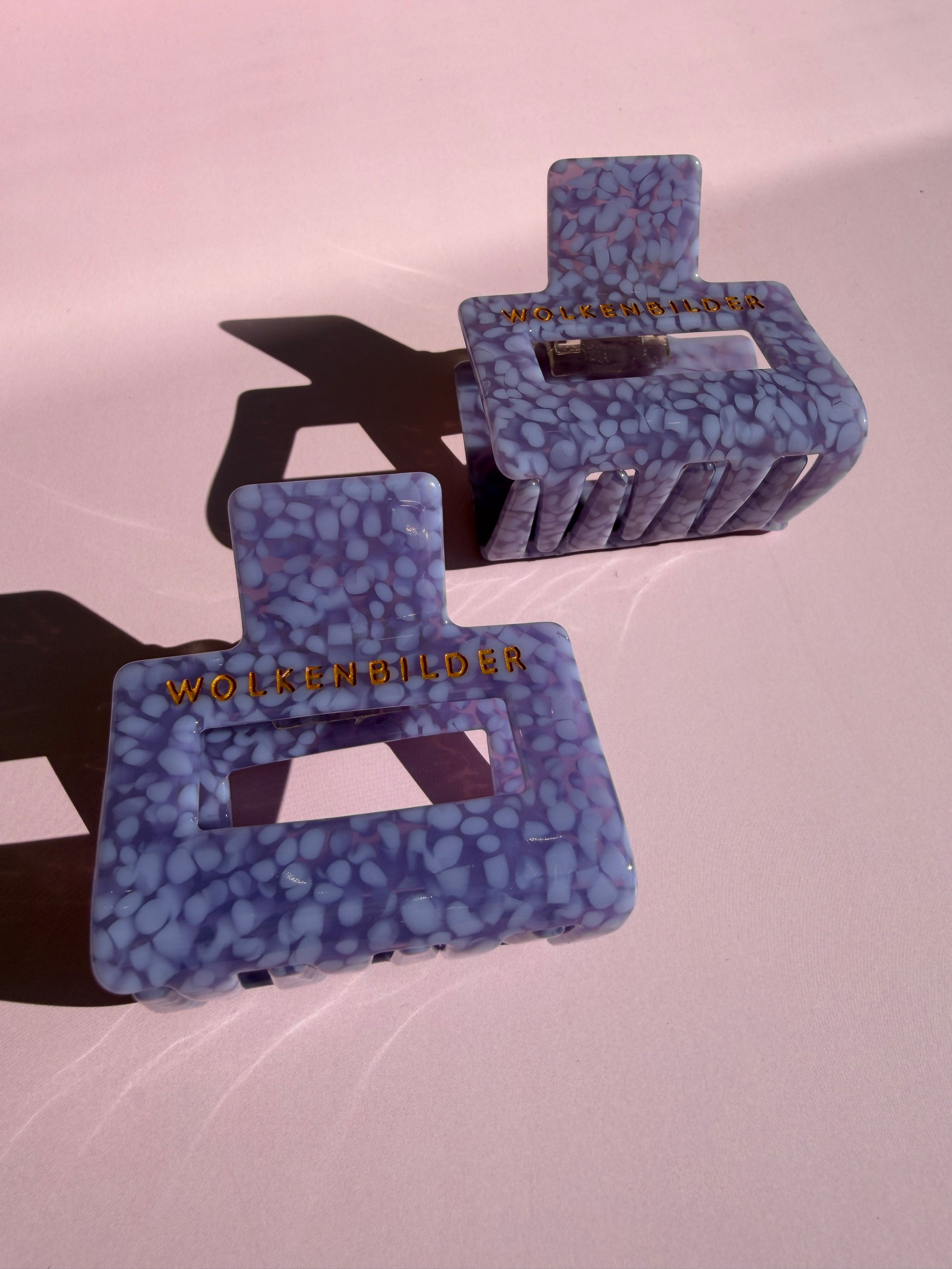 Marmorierte Haarklammer "Taily"