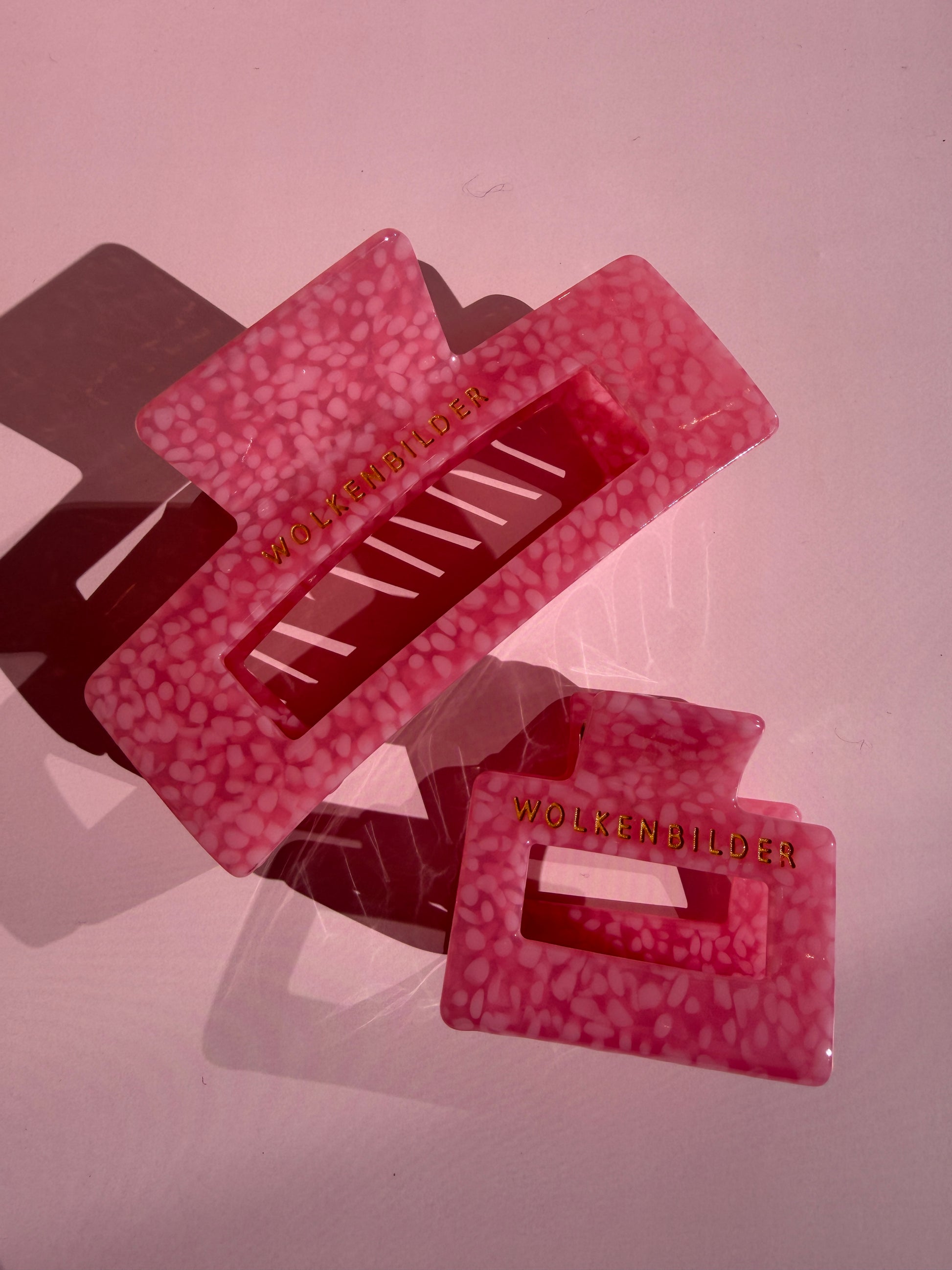 Marmorierte Haarklammer "SMILLA"