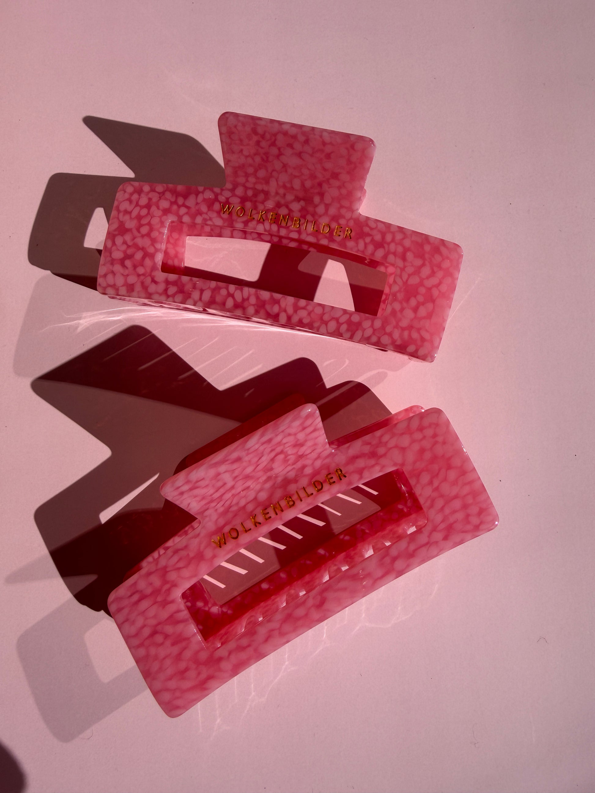 Marmorierte Haarklammer "SMILLA"