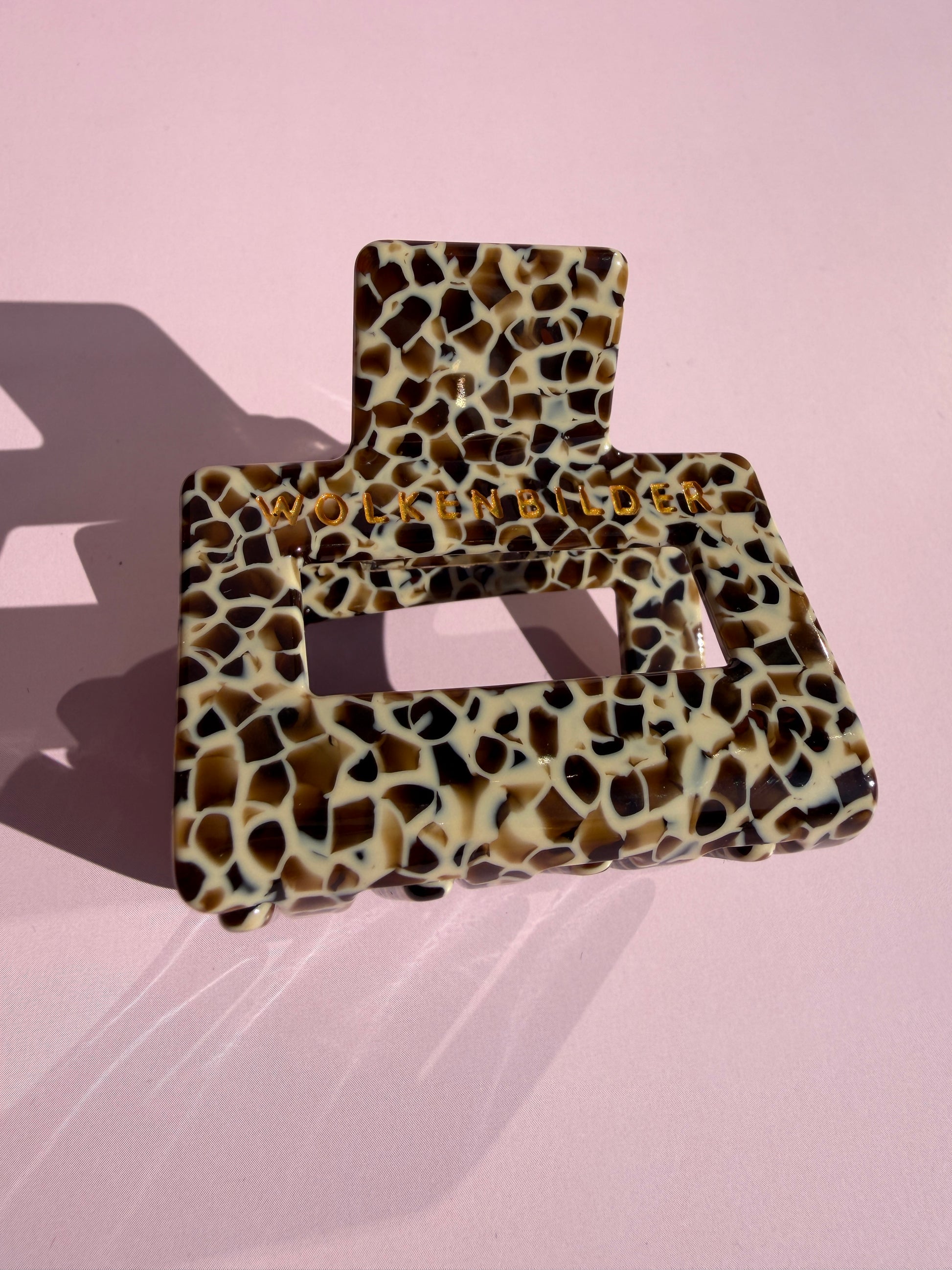 Marmorierte Haarklammer "breni"