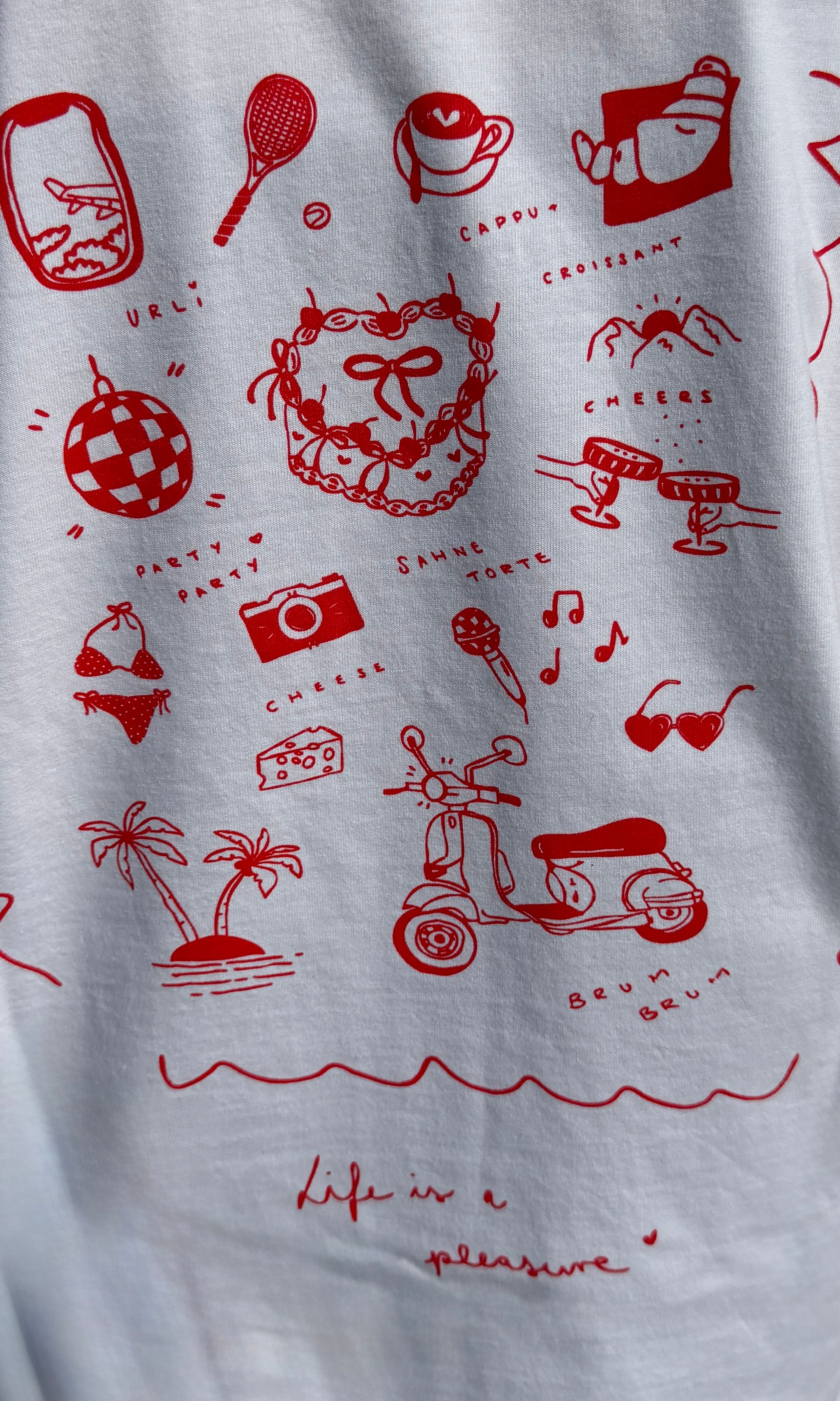 Shirt "Life is a pleasure"