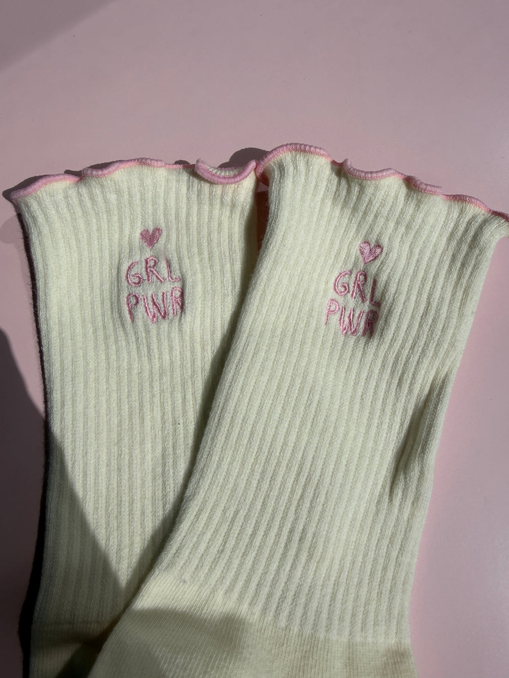 PILATES Socks "GRL PWR"