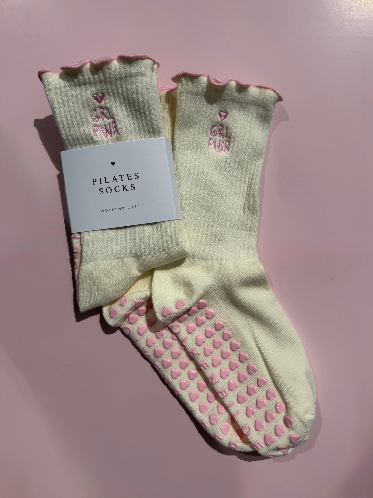 PILATES Socks "GRL PWR"