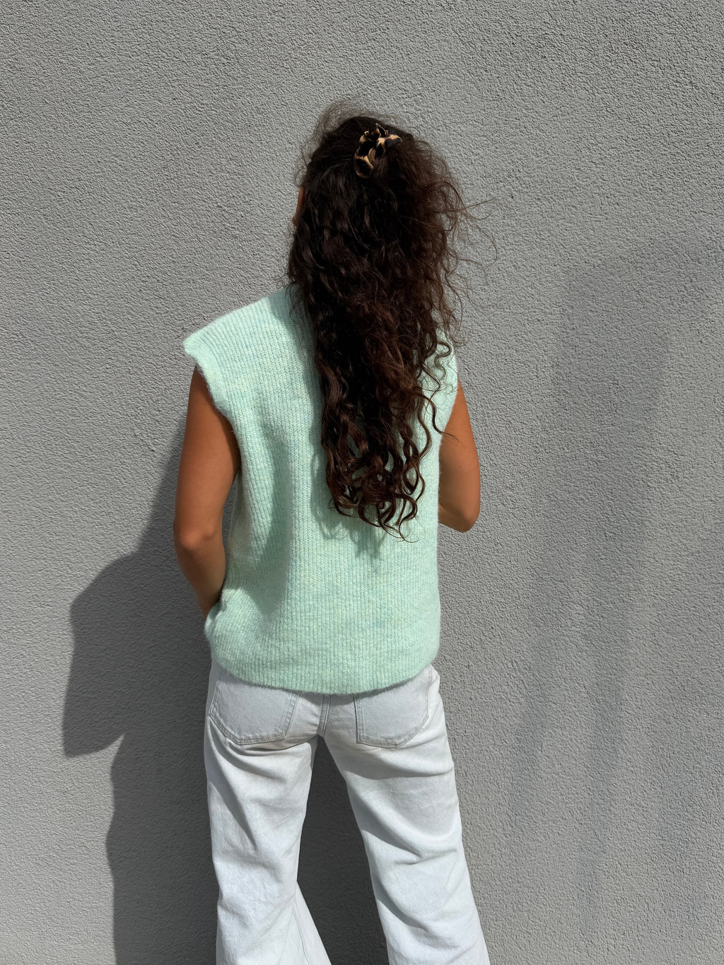 Strickweste "FRIDA" Mint