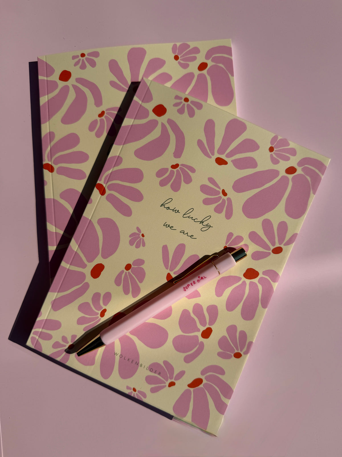 Notizbuch “HOWLUCKY”
