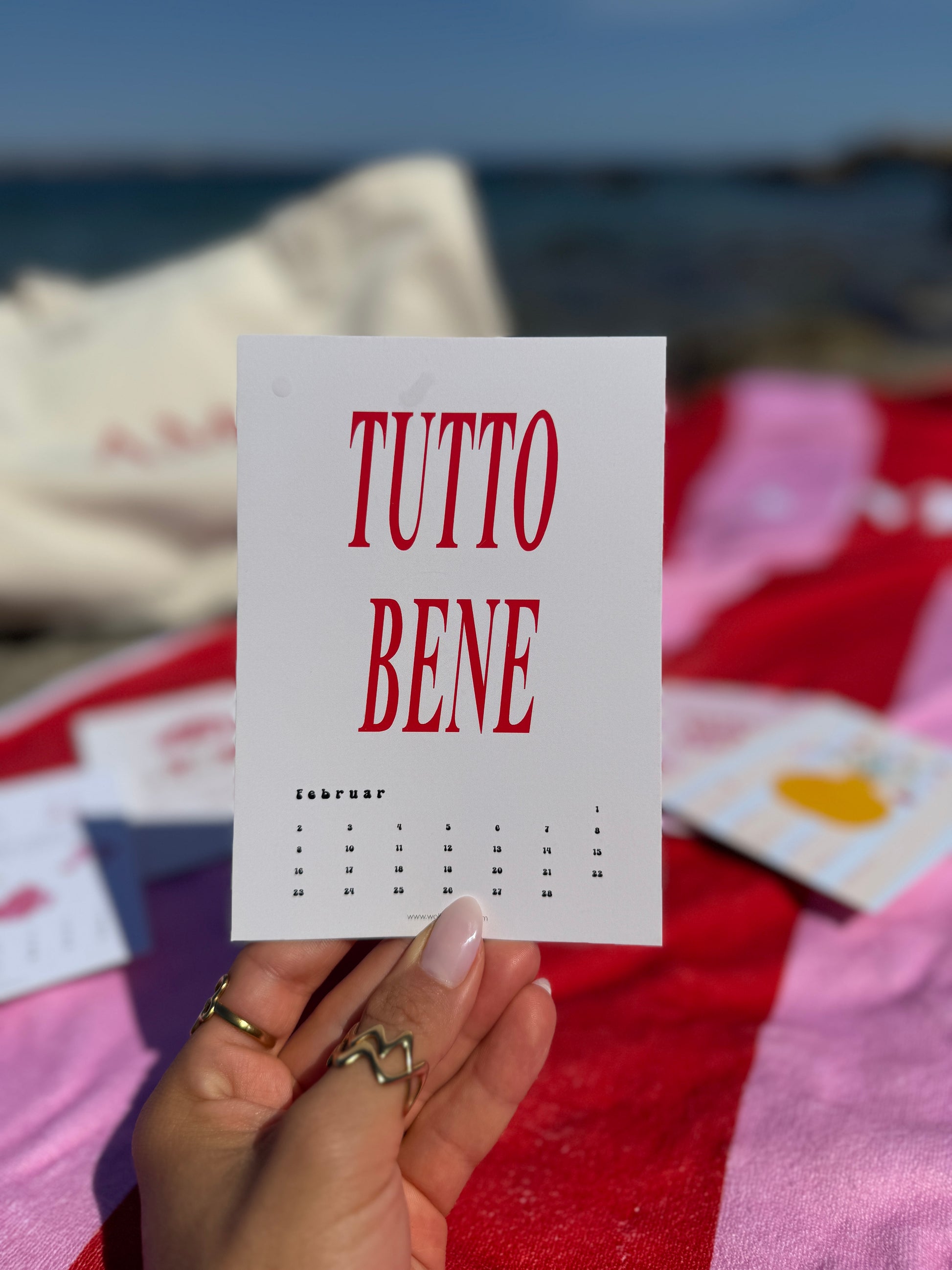 Postkarten-Kalender 2026 zum Aufstellen