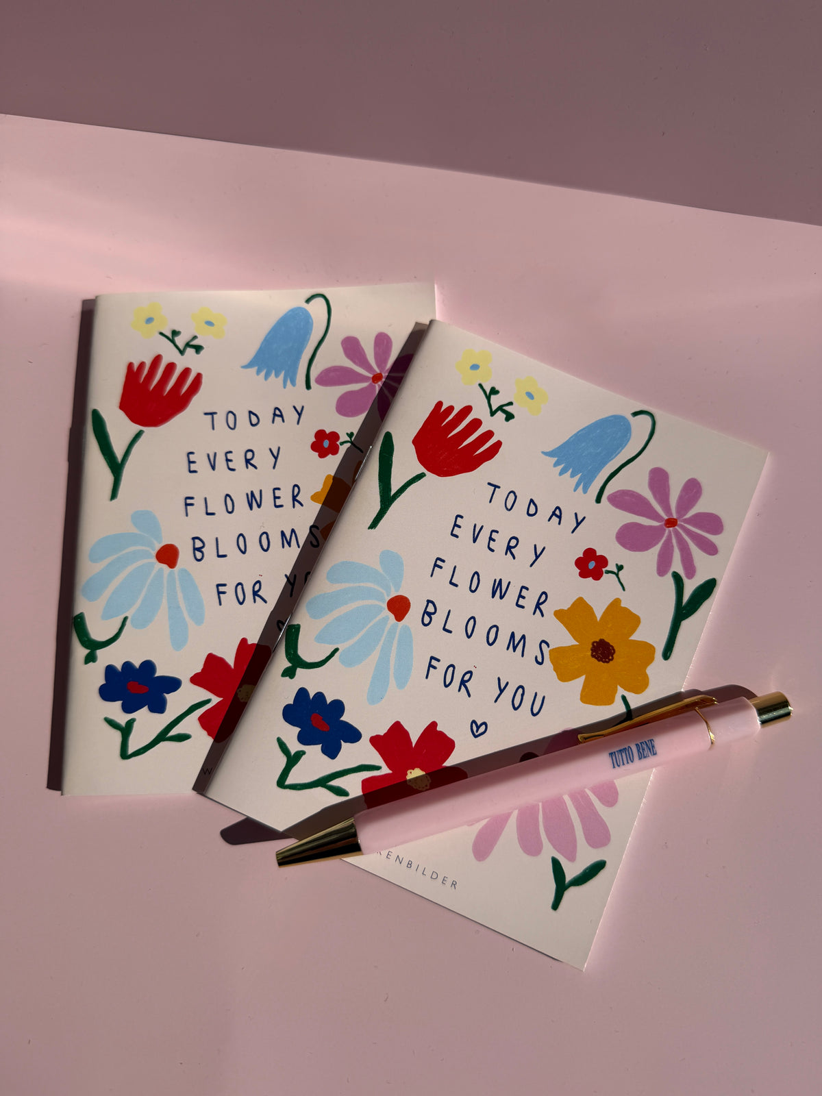 Notizheftchen "Blooms for you"