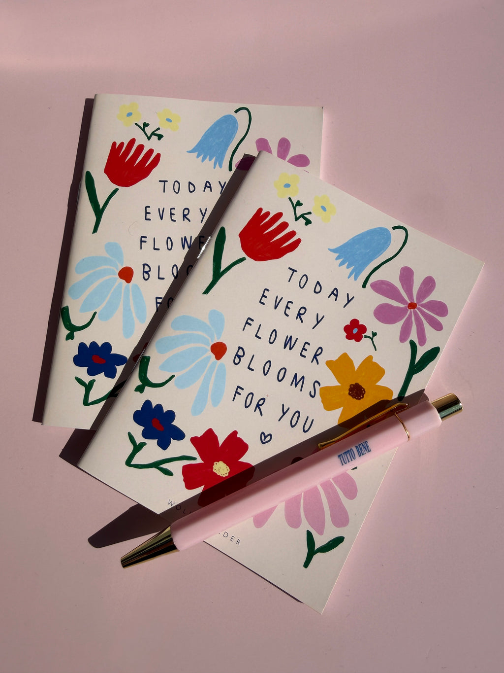 Notizheftchen "Blooms for you"