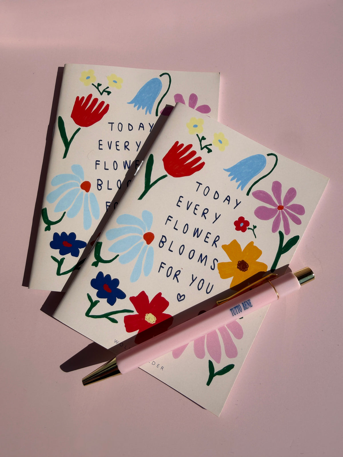 Notizheftchen "Blooms for you"