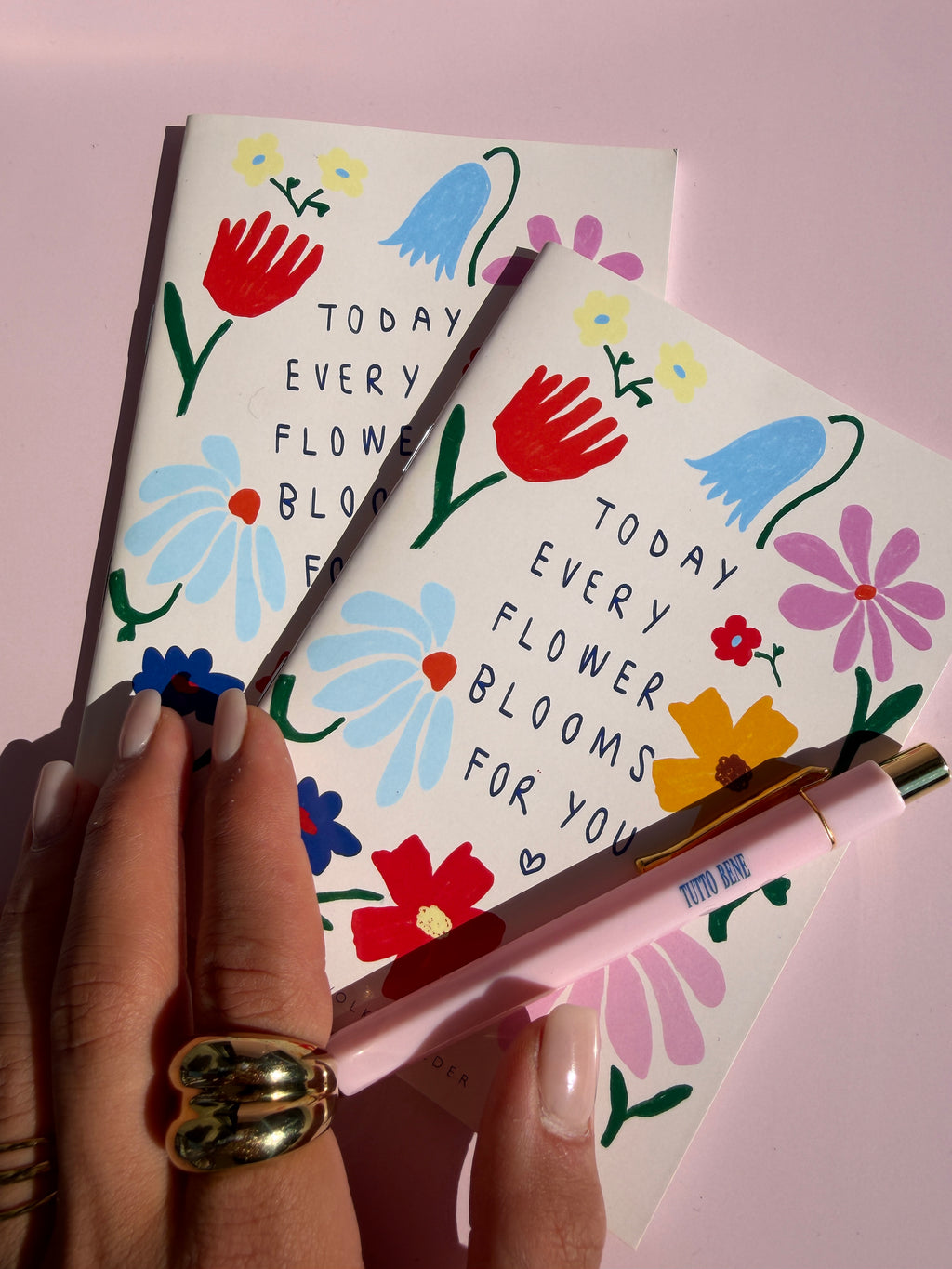 Notizheftchen "Blooms for you"