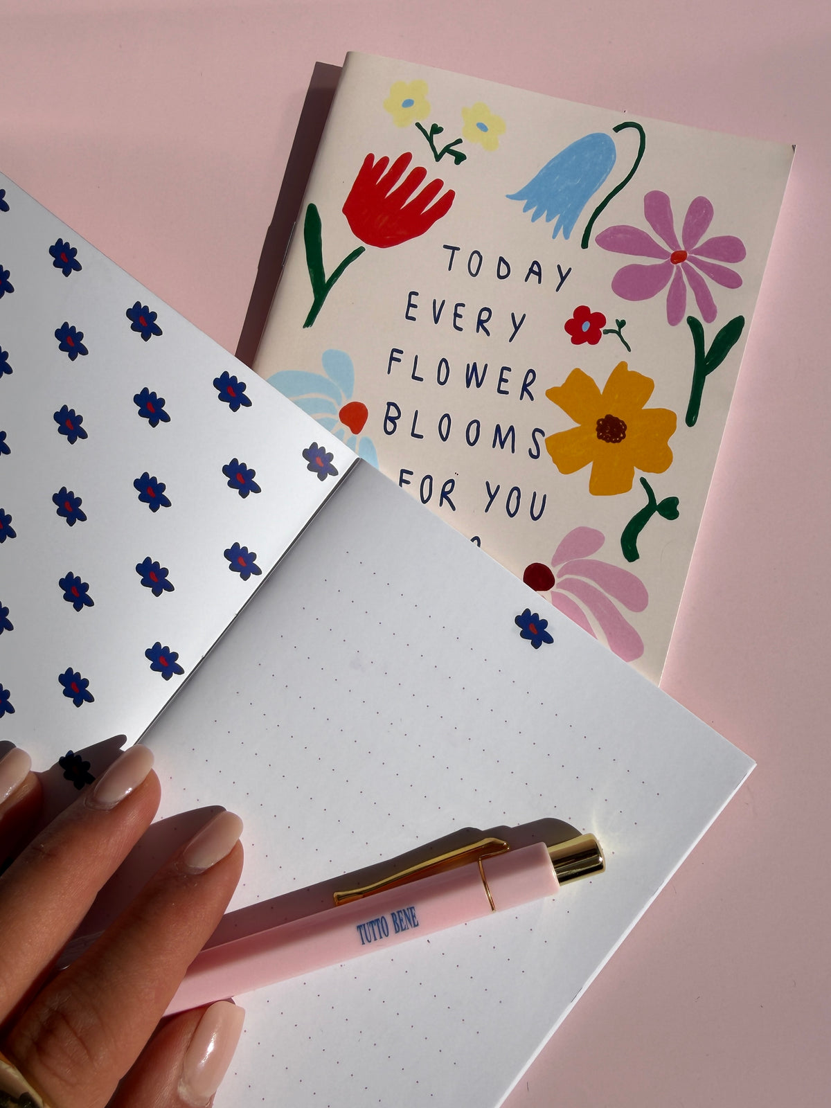 Notizheftchen "Blooms for you"
