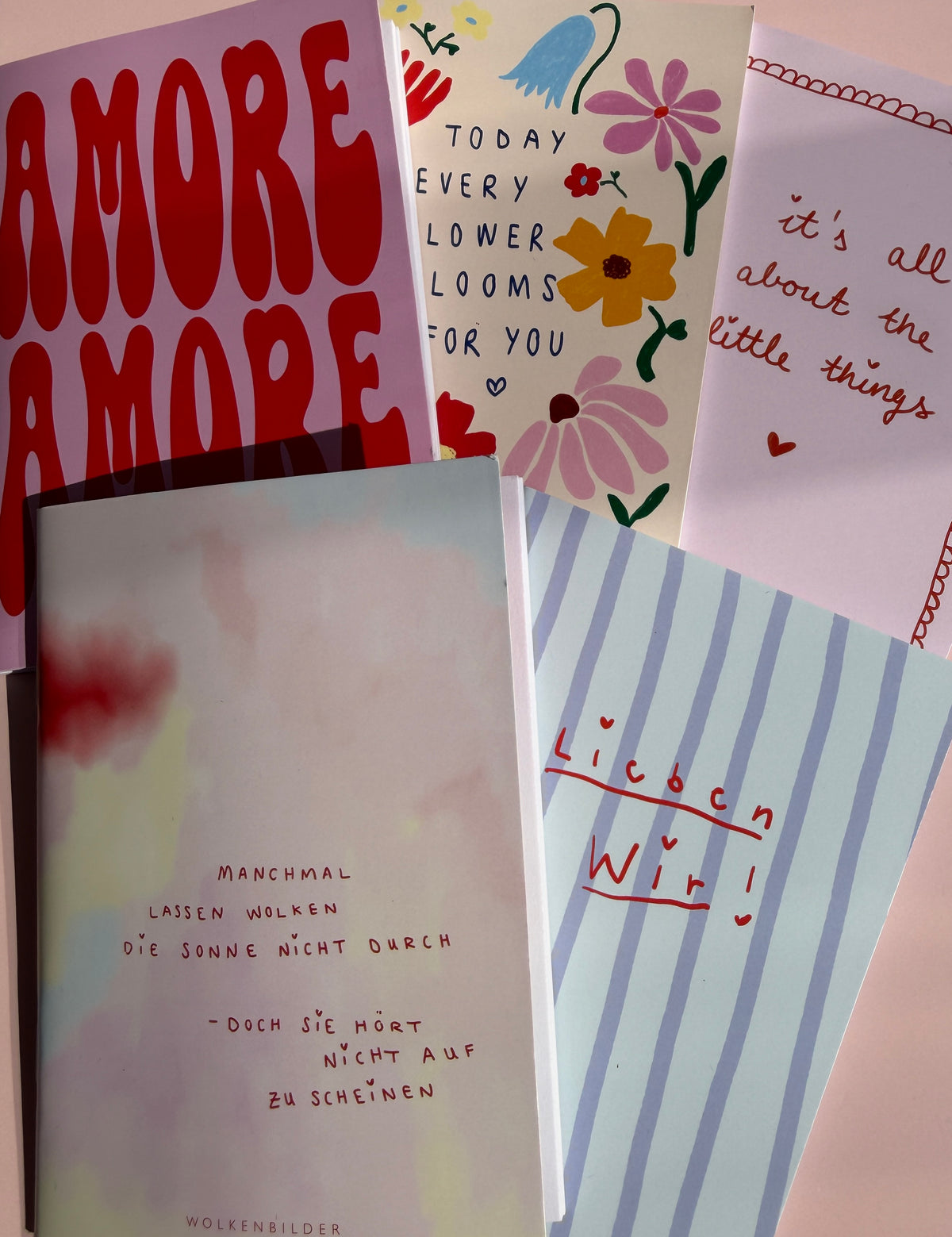 Notizheftchen "Blooms for you"