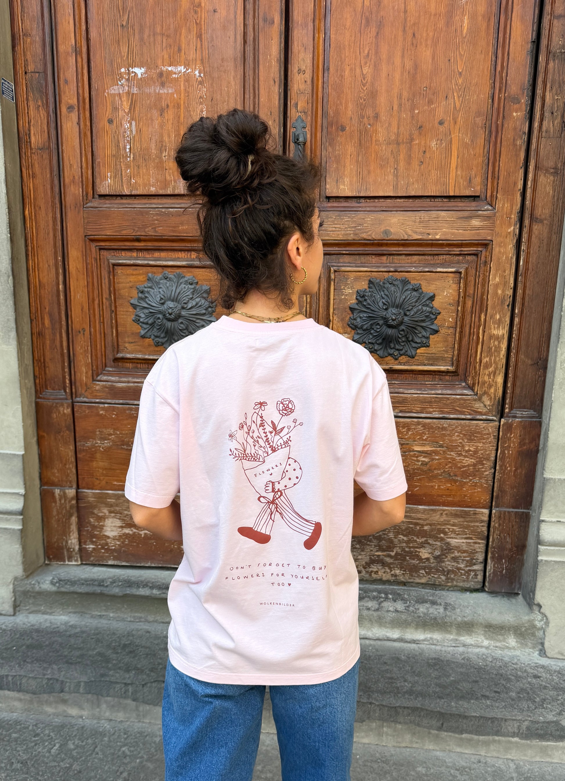 Shirt "Flowers for yourself"