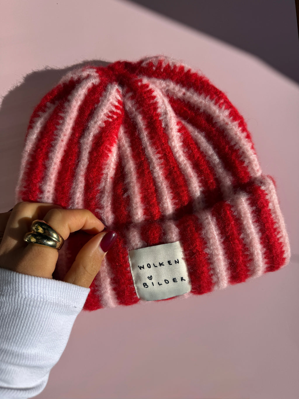 Beanie "FINNY" red / pink