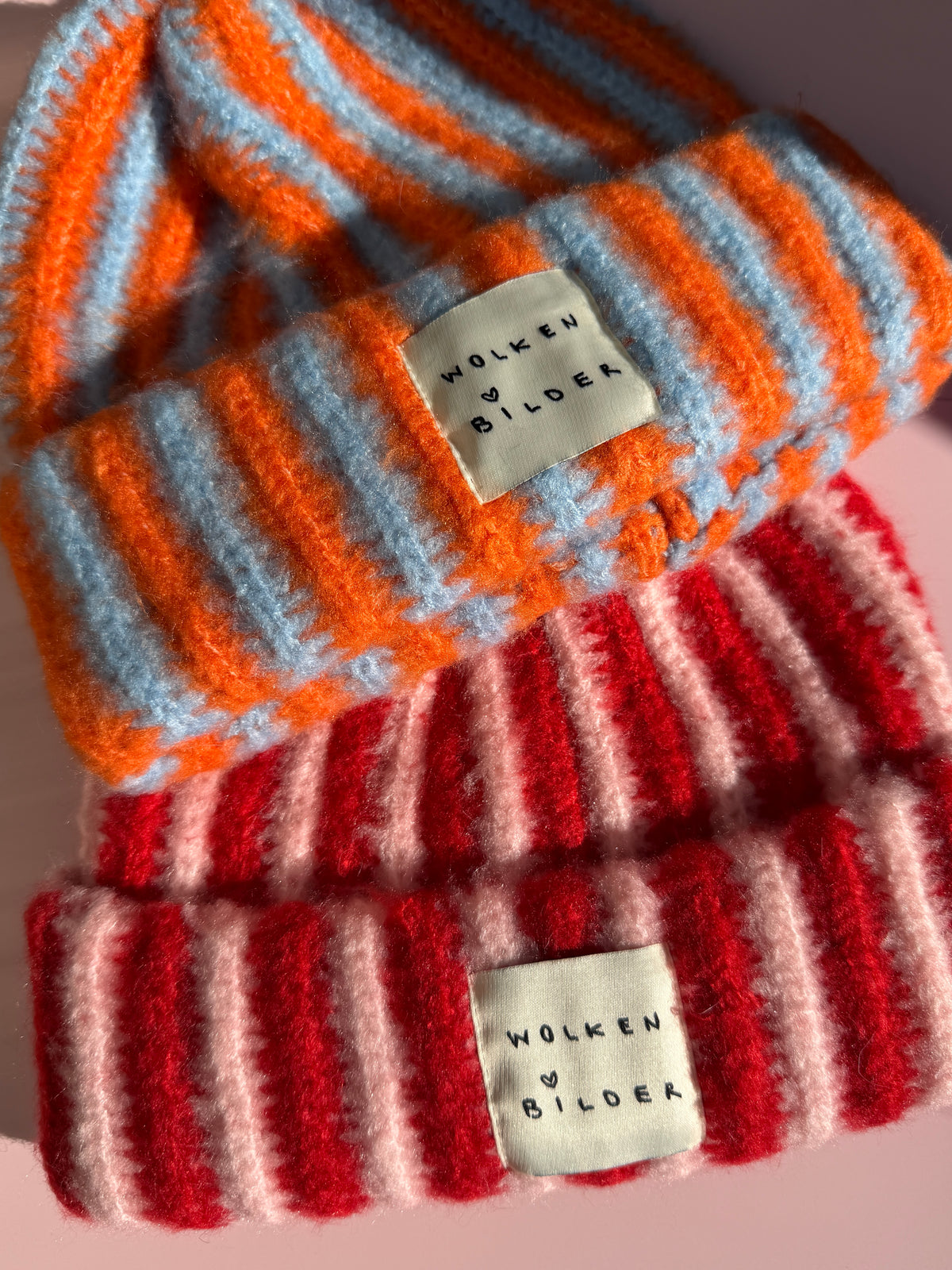 Beanie "FINNY" red / pink