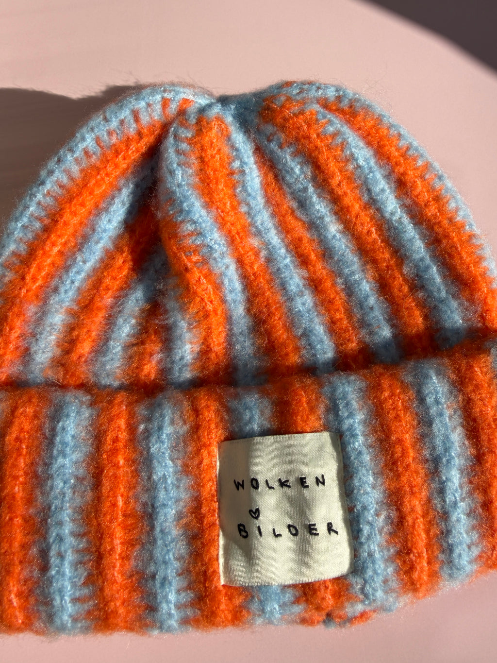 Beanie "FINNY" blue / orange