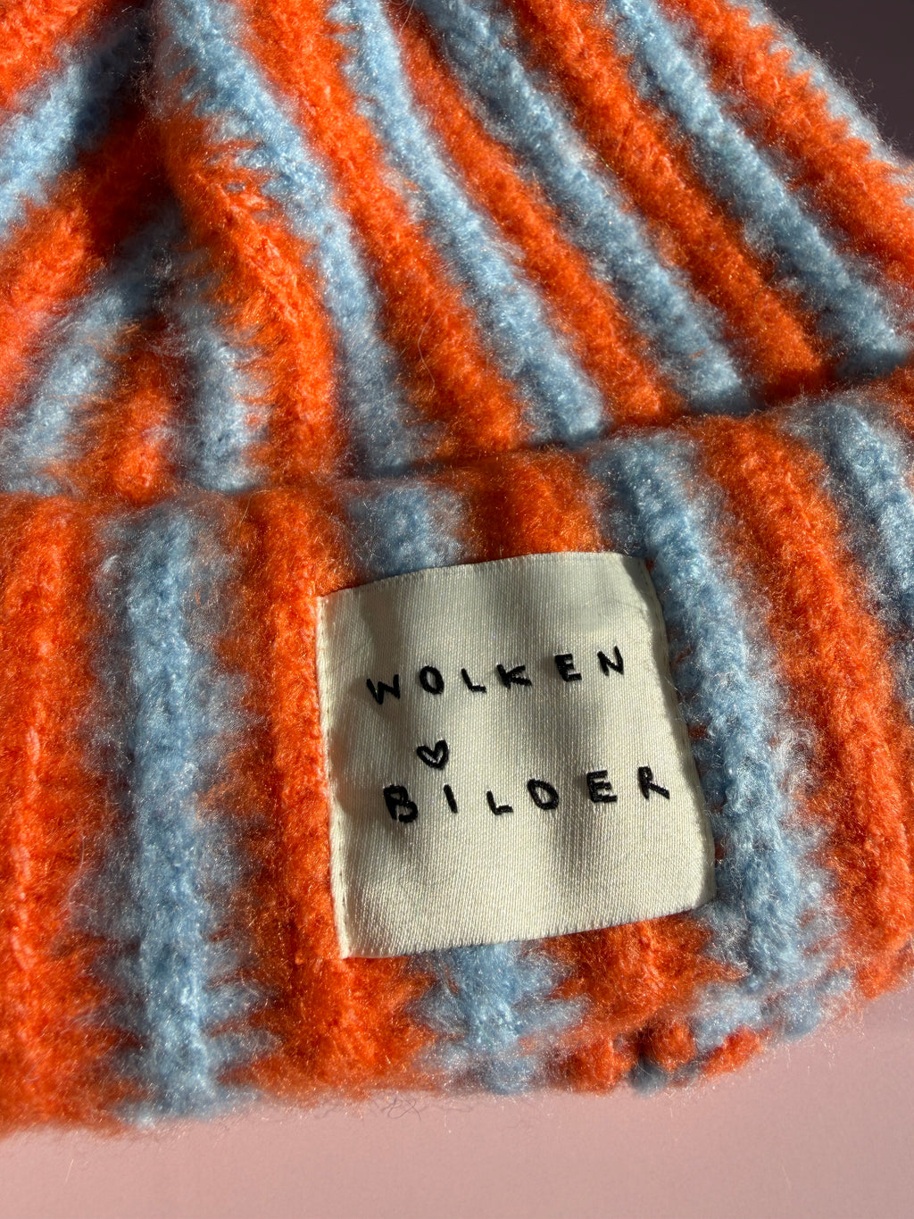 Beanie "FINNY" blue / orange