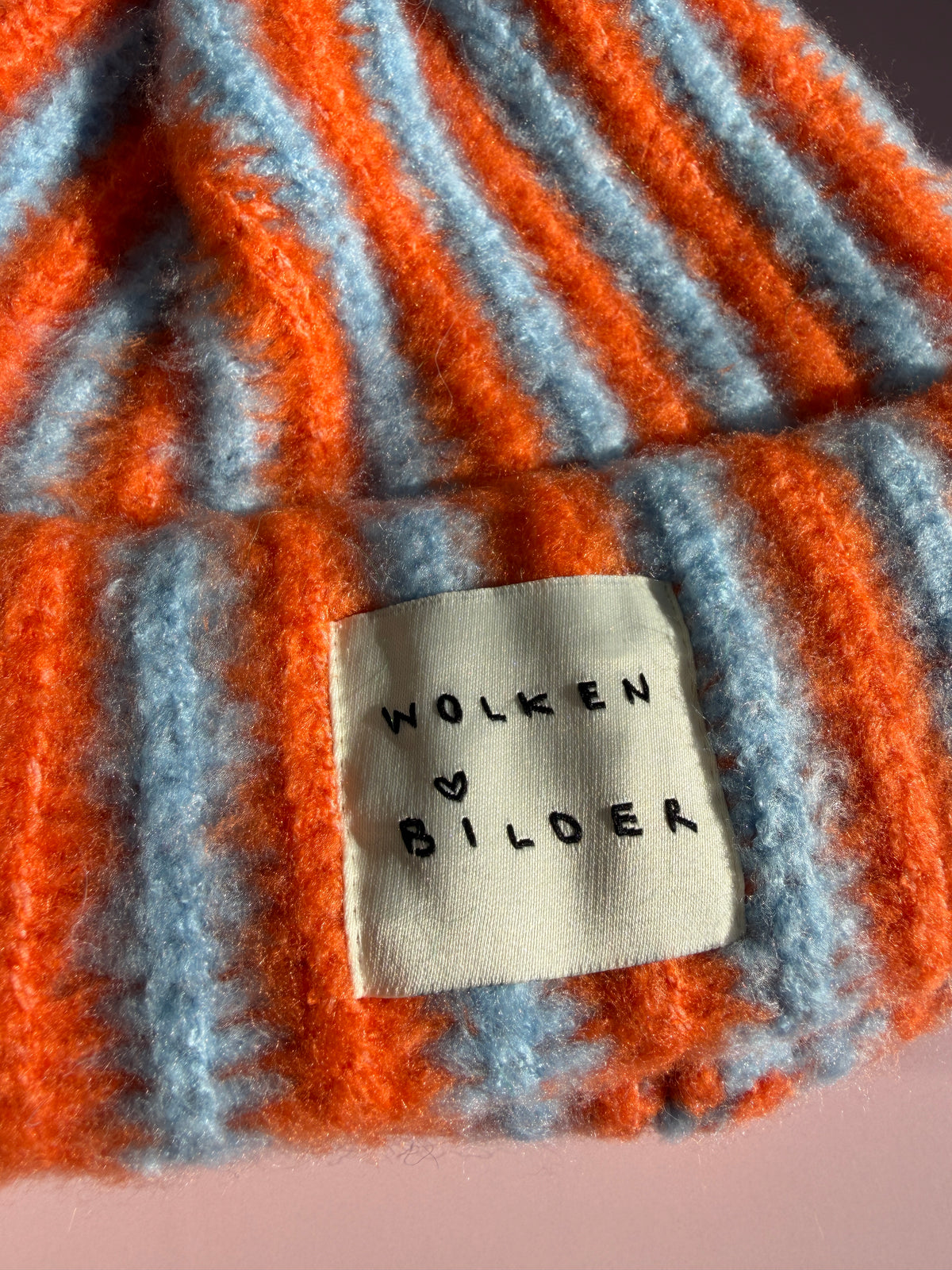 Beanie "FINNY" blue / orange