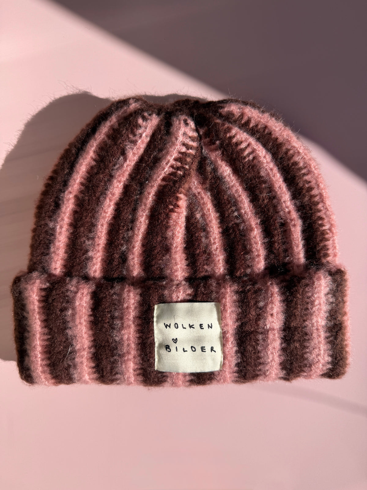 Beanie "FINNY" bordeaux / pink