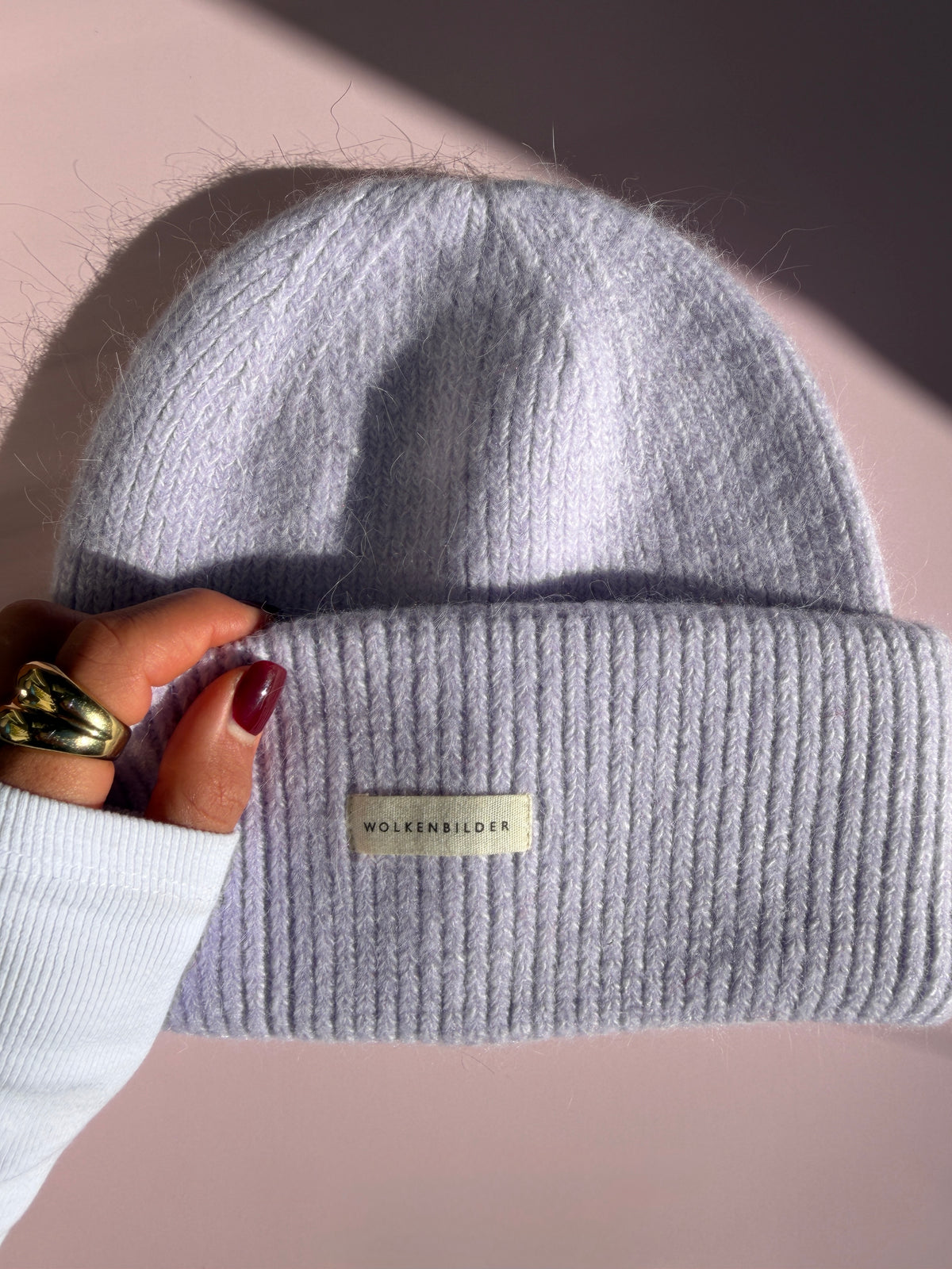 Beanie "JAMY" Flieder