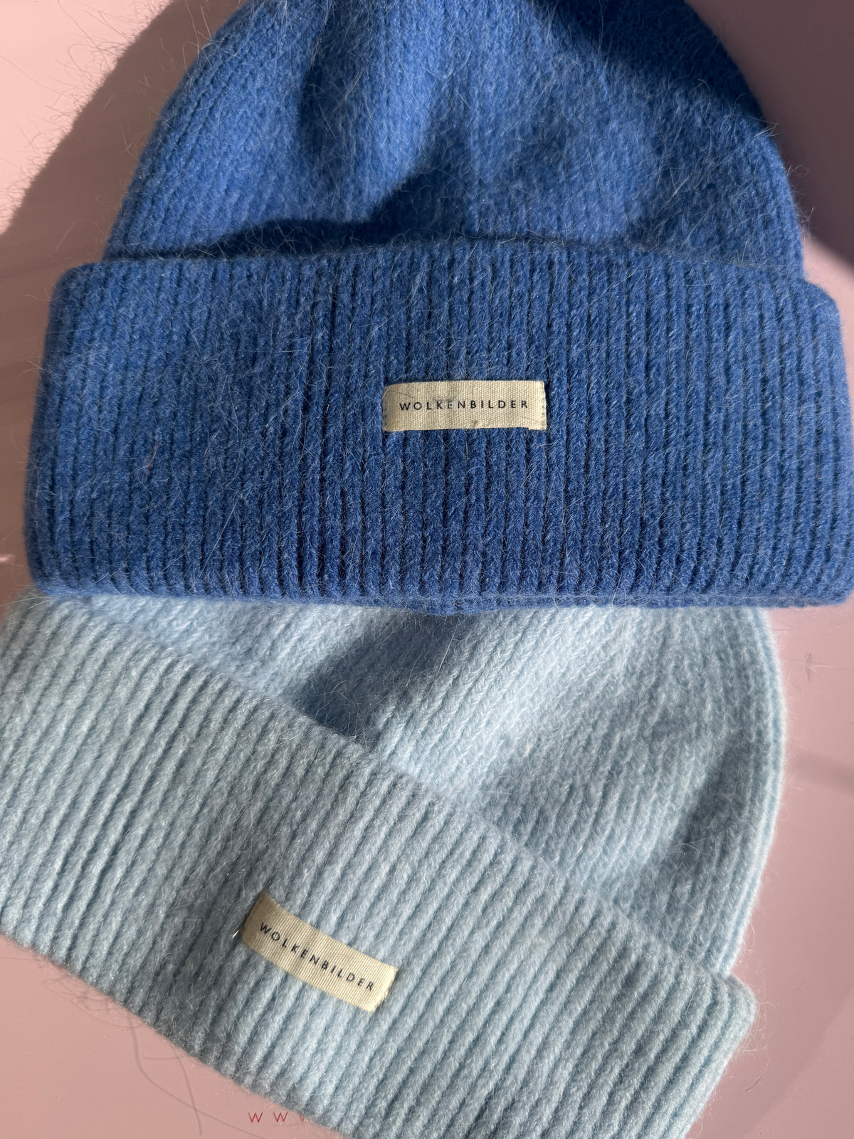 Beanie "JAMY" baby blue