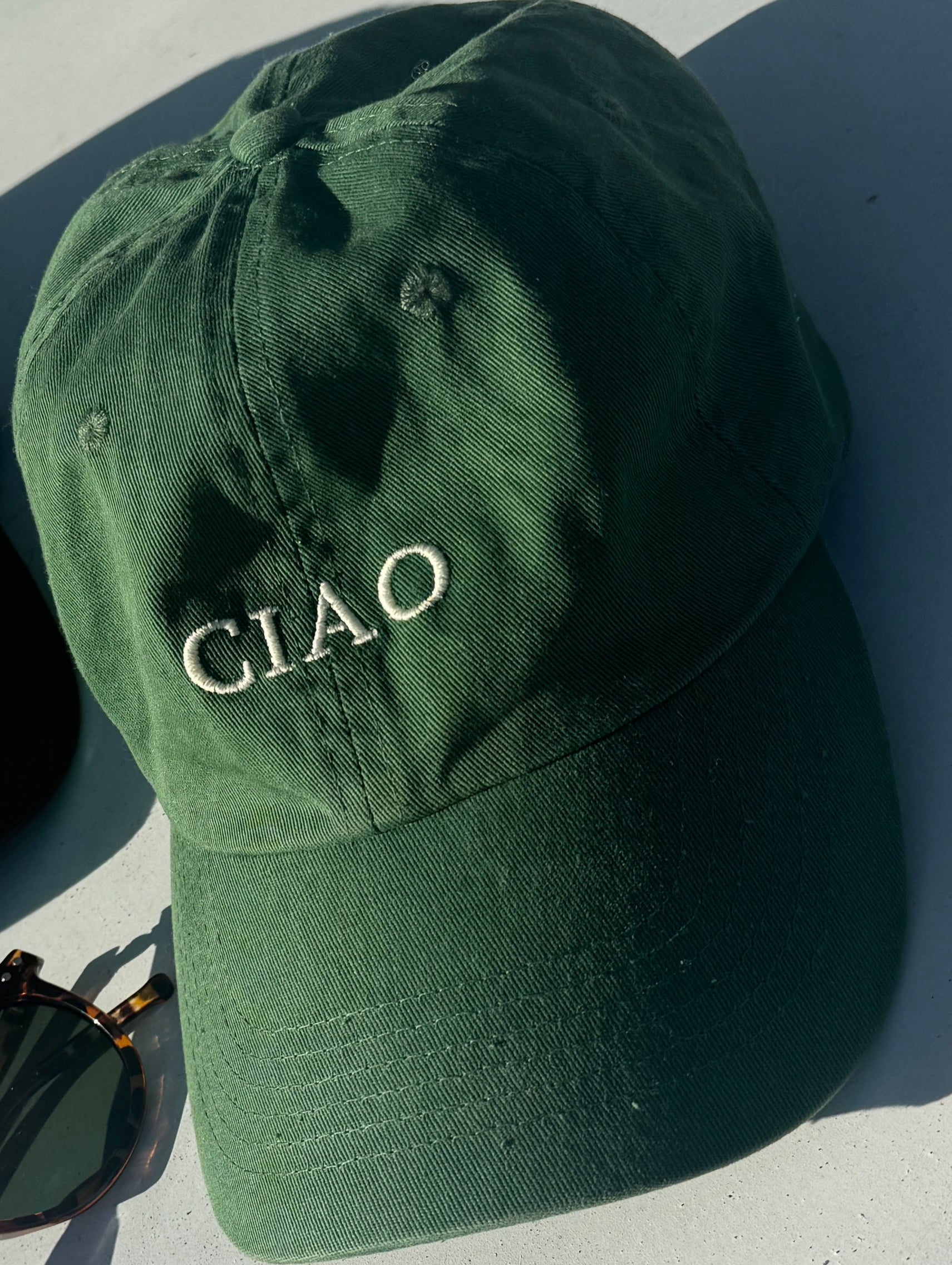 Cap "Ciao" grün