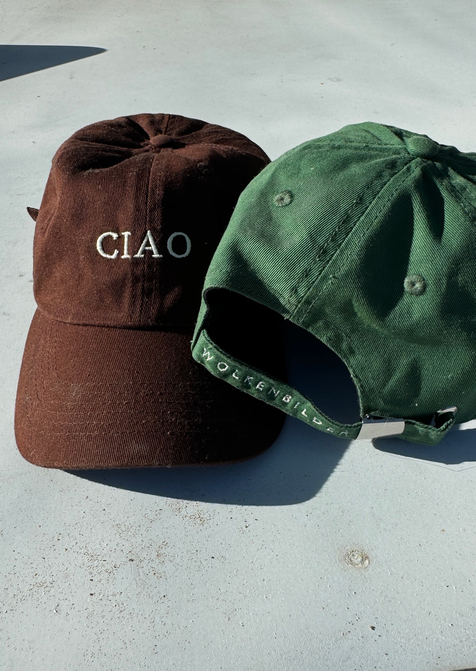 Cap "Ciao" grün
