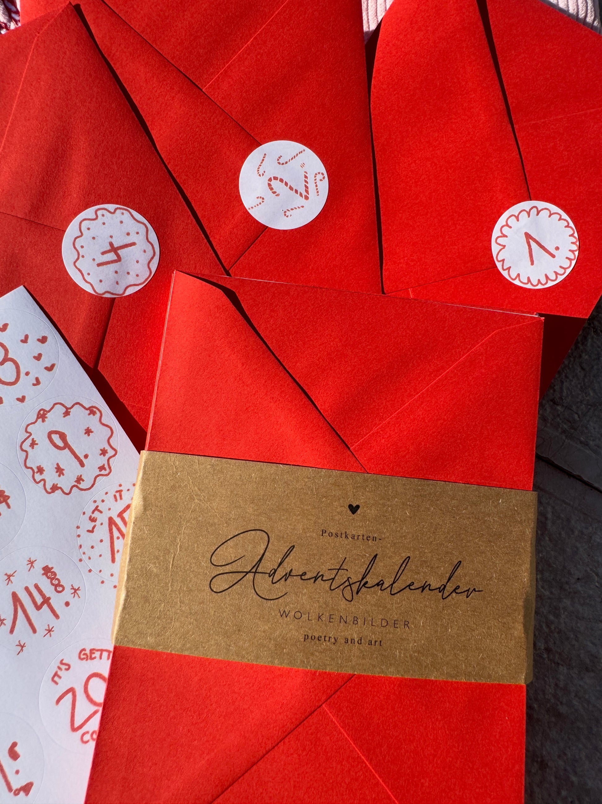 Postkarten-Adventskalender