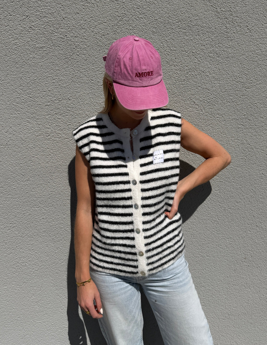 Cap "Amore" pink