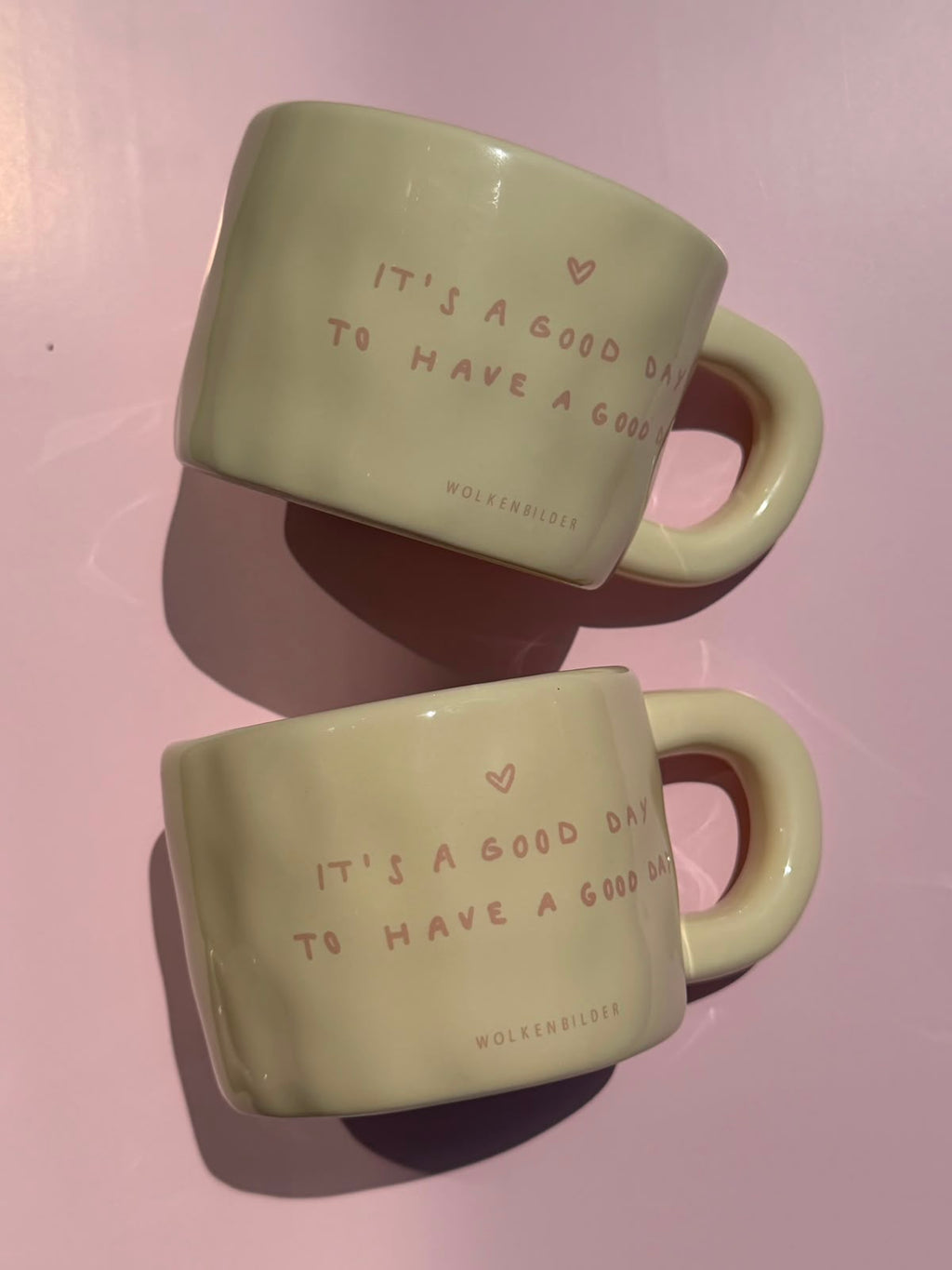 Keramik Tasse "GOOD DAY"