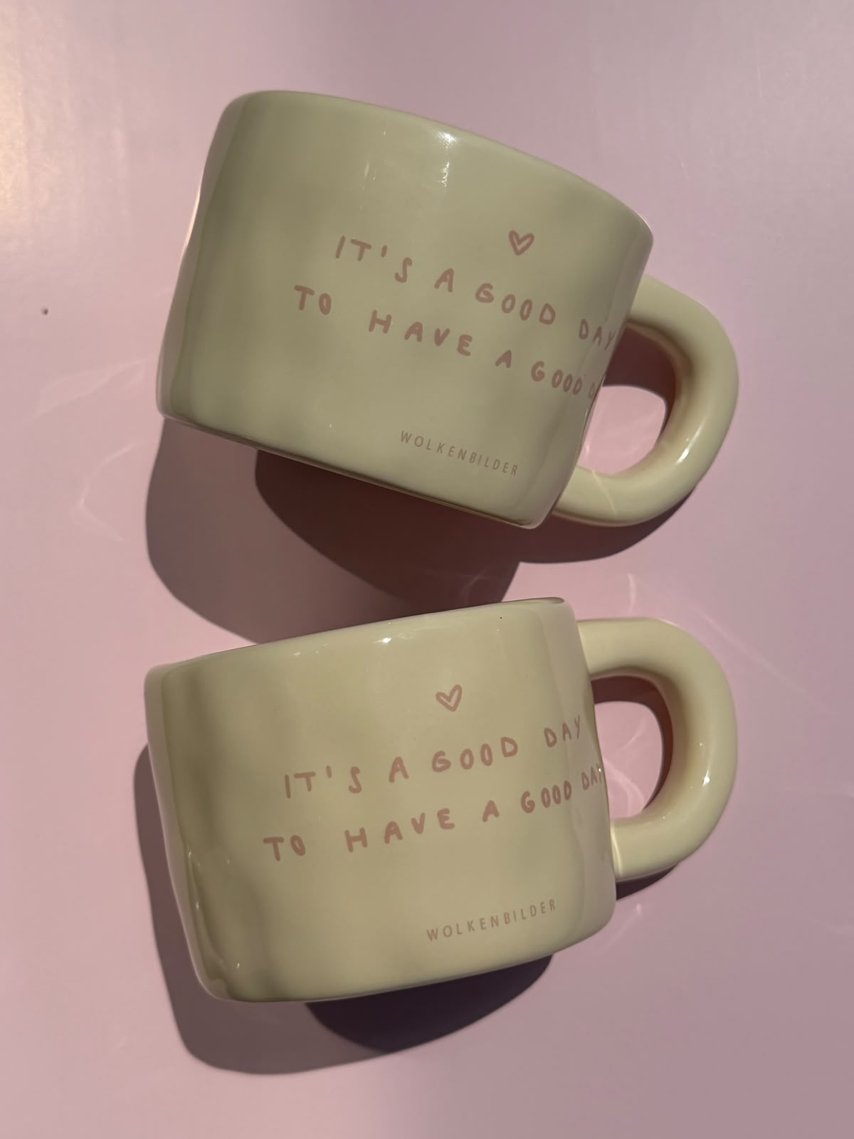 Keramik Tasse "GOOD DAY"