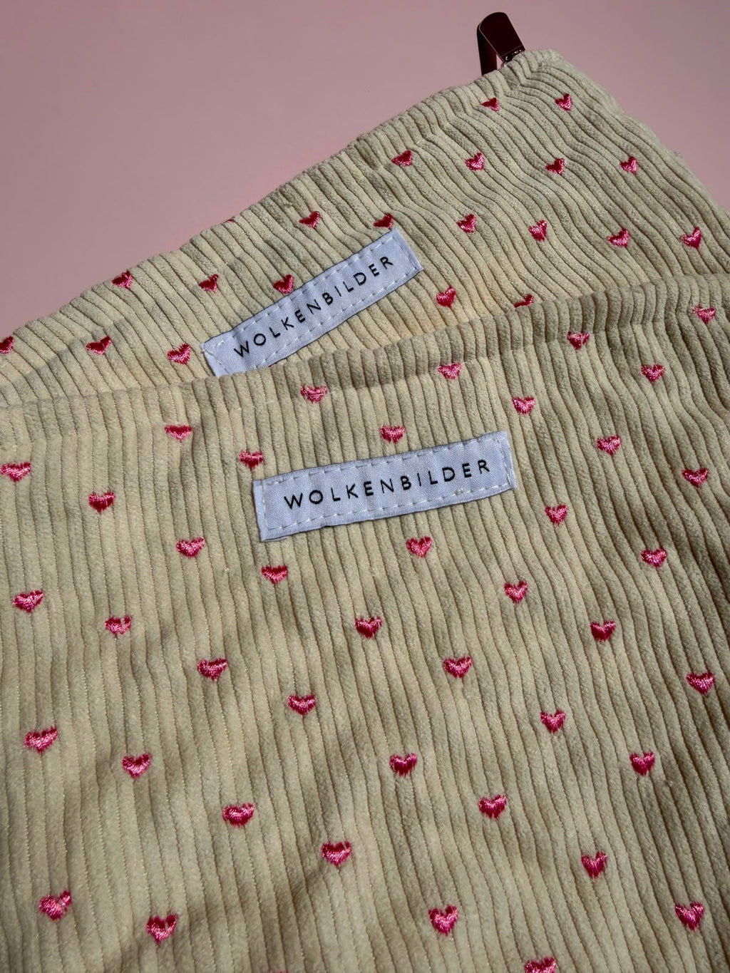 Kosmetiktasche "Pink Hearts"