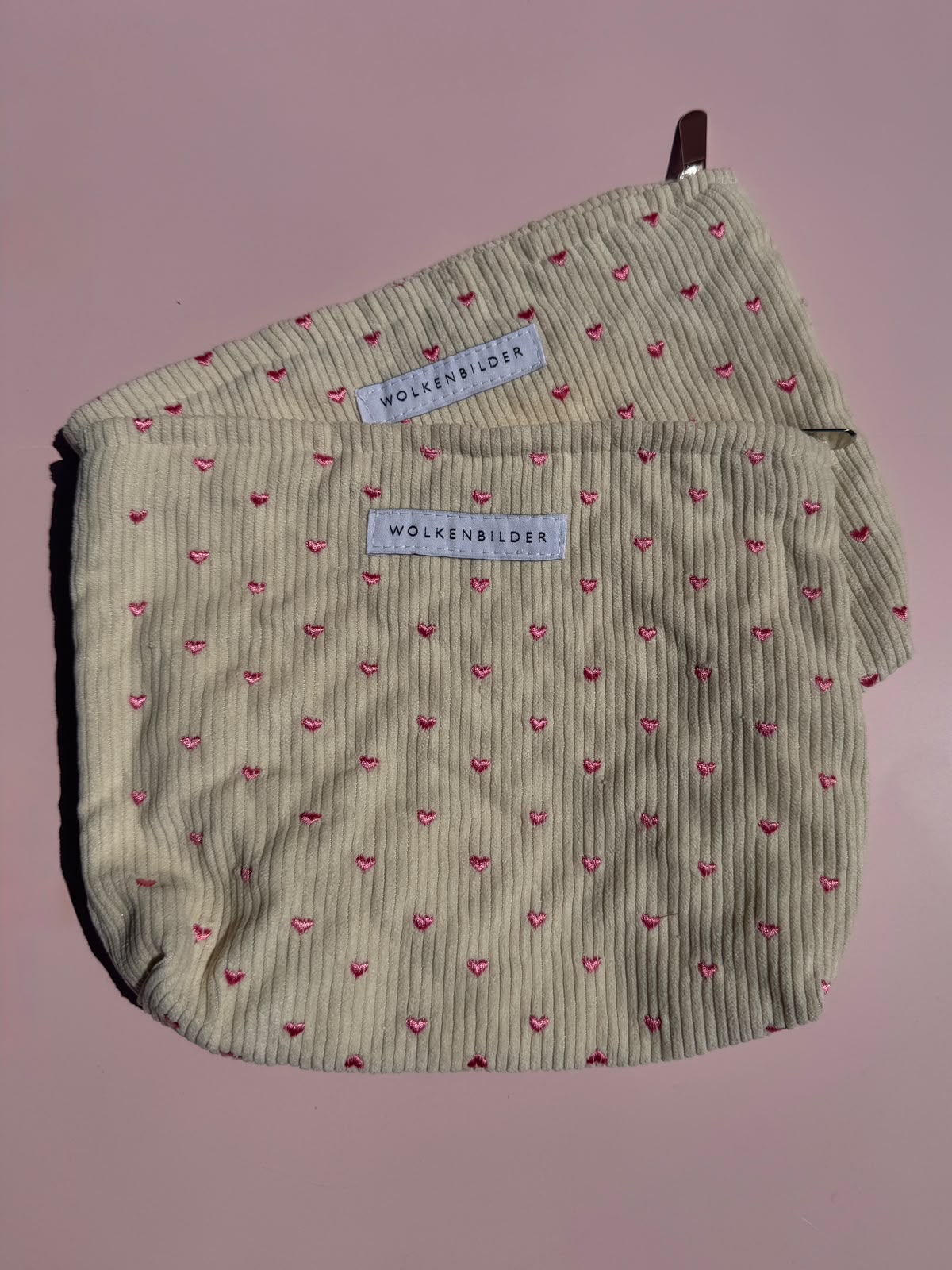 Kosmetiktasche "Pink Hearts"