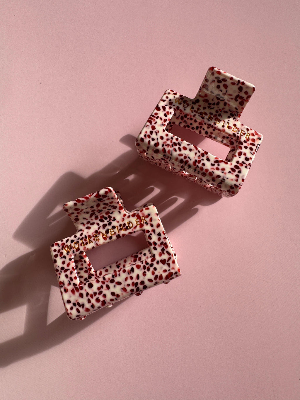 Marmorierte Haarklammer "FRANCA"