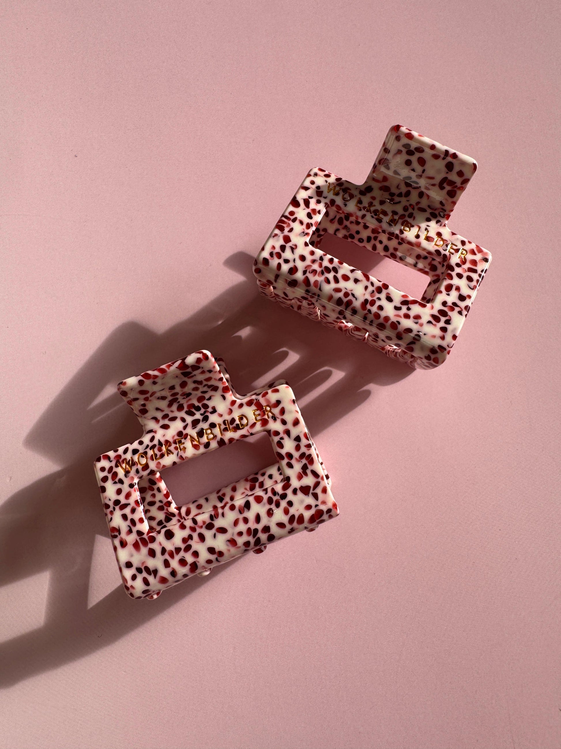 Marmorierte Haarklammer "FRANCA"