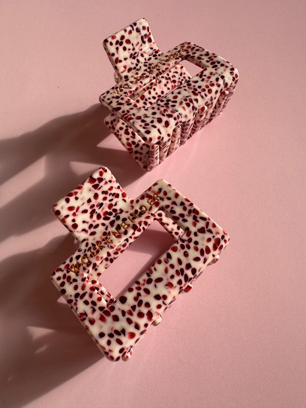 Marmorierte Haarklammer "FRANCA"