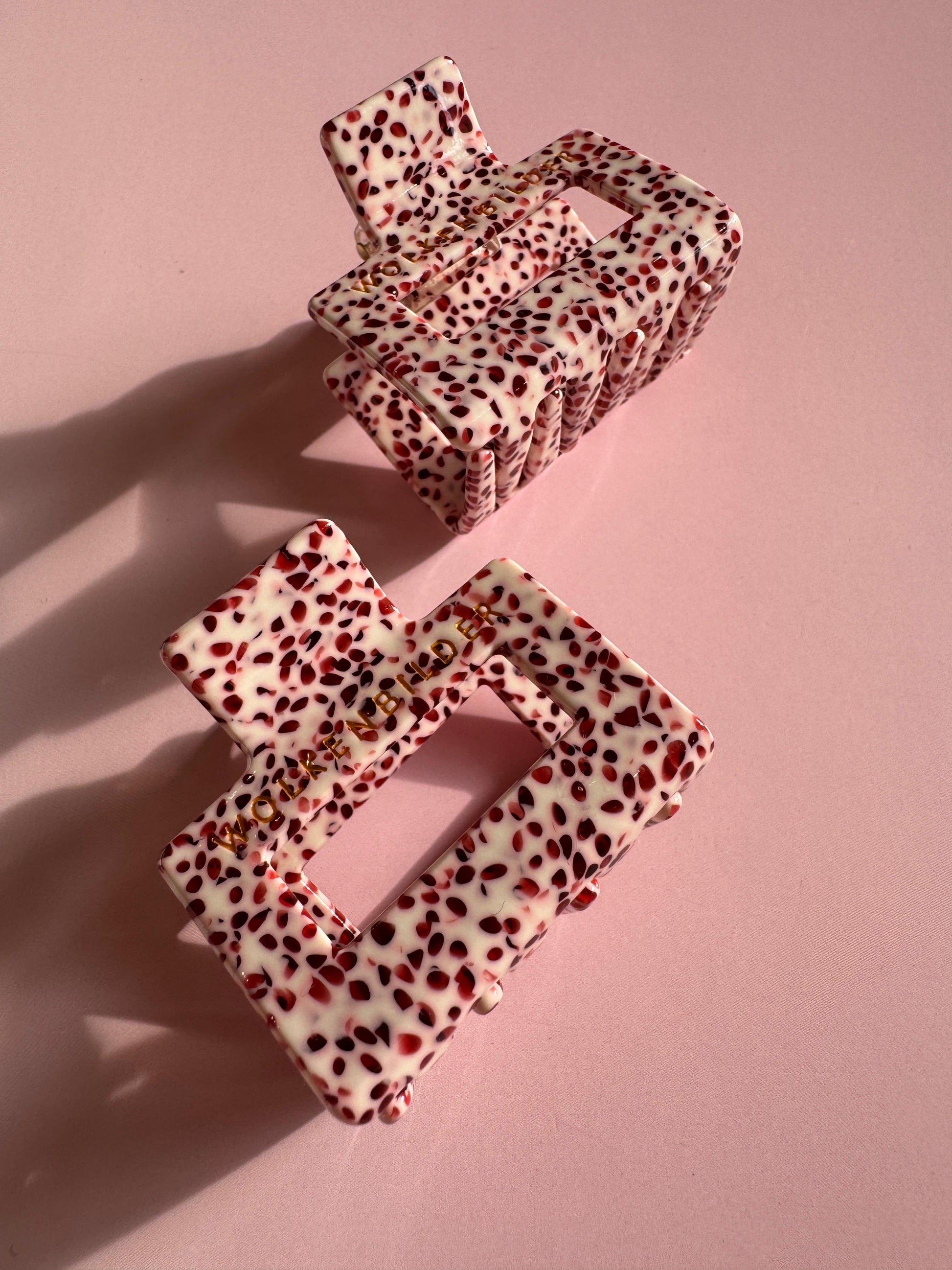 Marmorierte Haarklammer "FRANCA"