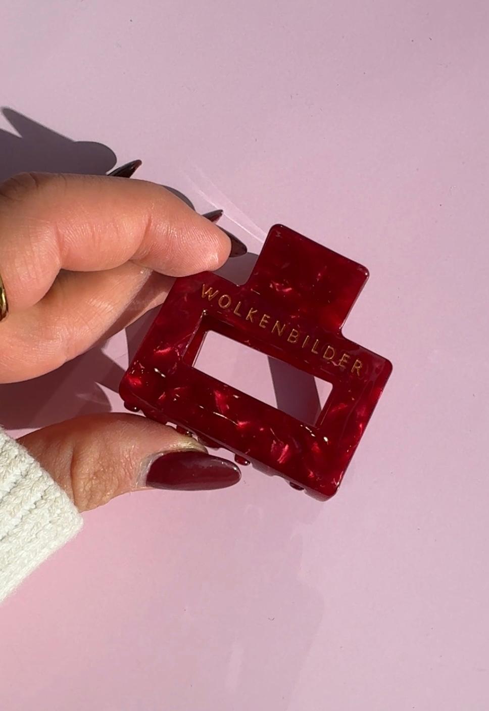 Marmorierte Haarklammer "SAINT"